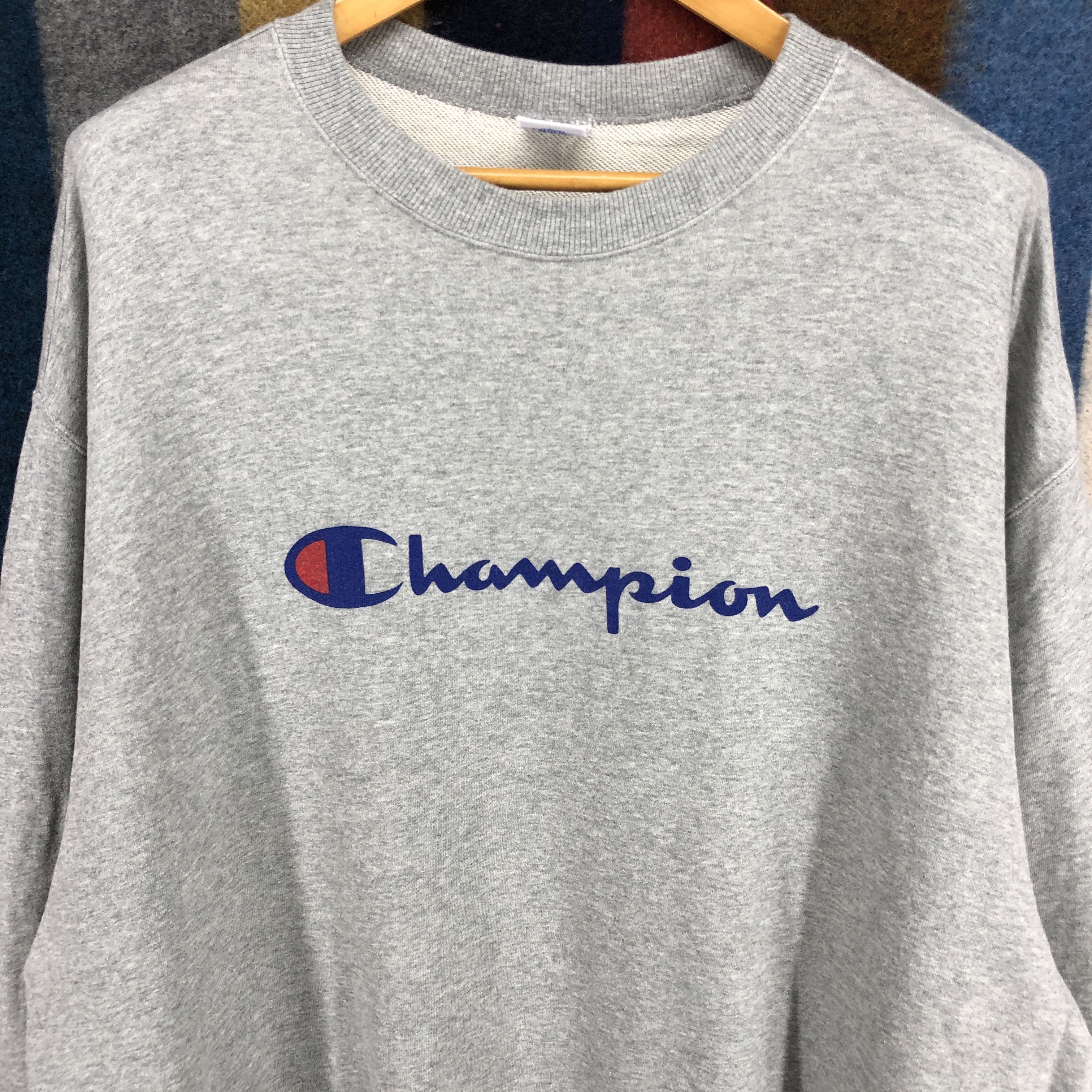 Champion 3XL CHAMPION Crew Neck Sweatshirt #0247/L Size US XXL / EU 58 / 5 - 2 Thumbnail