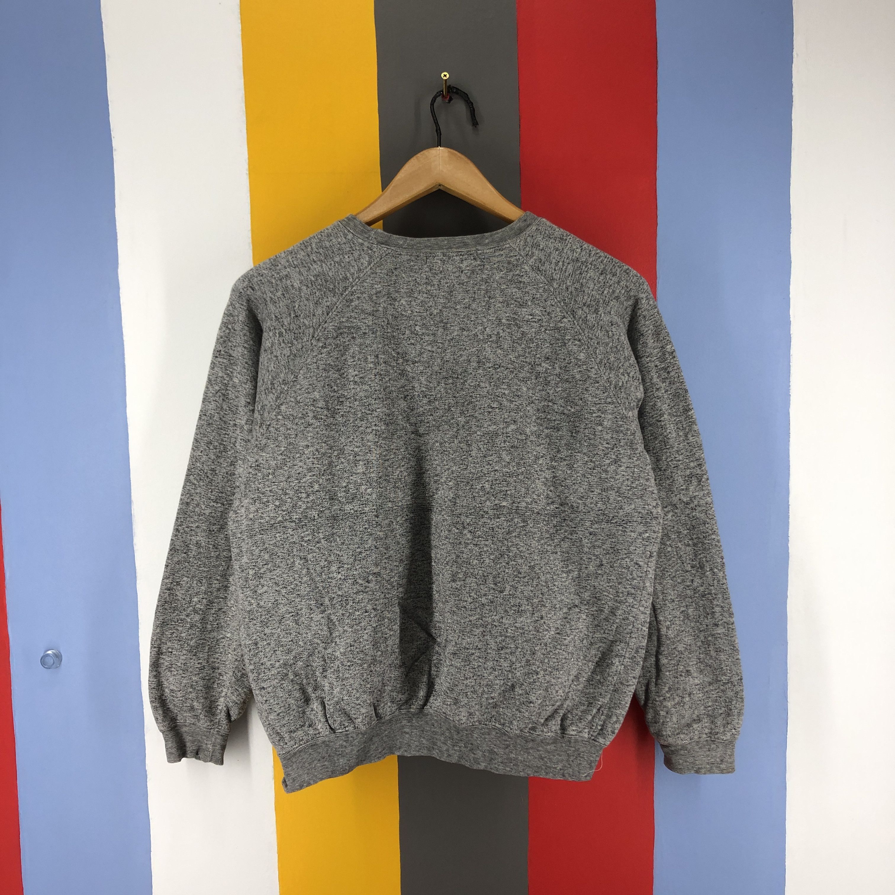 Japanese Brand Vintage FIGHT AGAINST THE ENEMY by GLEEFUL Sweatshirt #801/Y Size S / US 4 / IT 40 - 7 Thumbnail