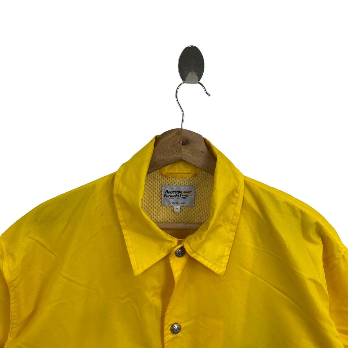 Benetton Vintage BENETTON FORMULA ONE 1 Racing Team Button Up Jacket Size US M / EU 48-50 / 2 - 4 Thumbnail