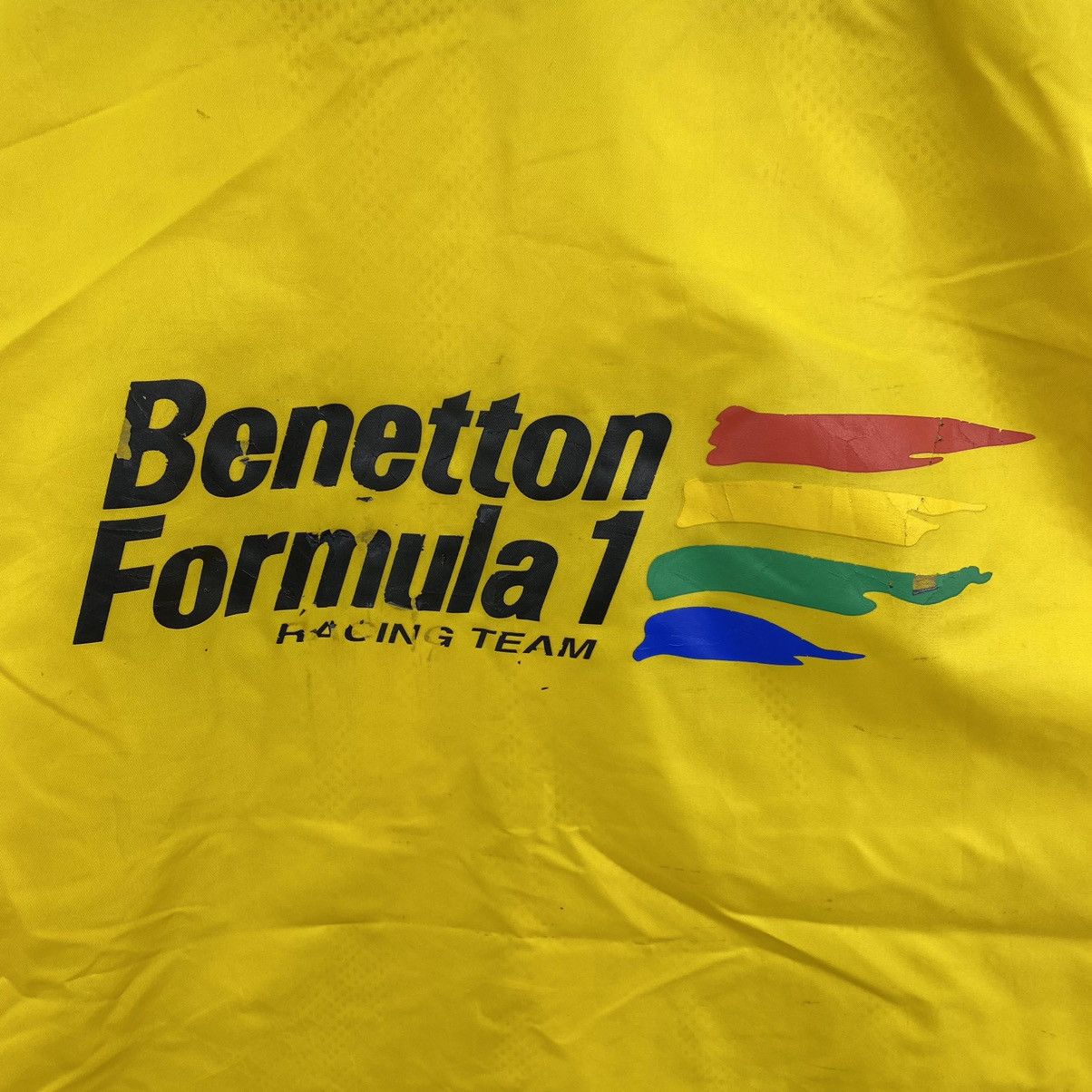 Benetton Vintage BENETTON FORMULA ONE 1 Racing Team Button Up Jacket Size US M / EU 48-50 / 2 - 2 Thumbnail