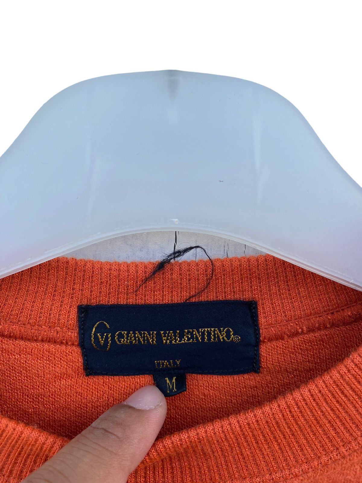 Valentino Vintage Gianni Valentino Spellout Sweatshirt Size US M / EU 48-50 / 2 - 4 Thumbnail