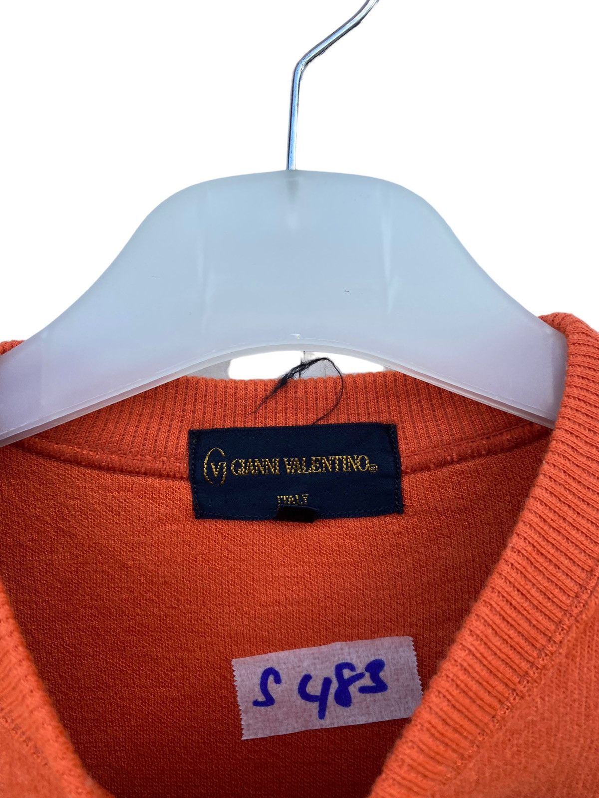 Valentino Vintage Gianni Valentino Spellout Sweatshirt Size US M / EU 48-50 / 2 - 5 Thumbnail