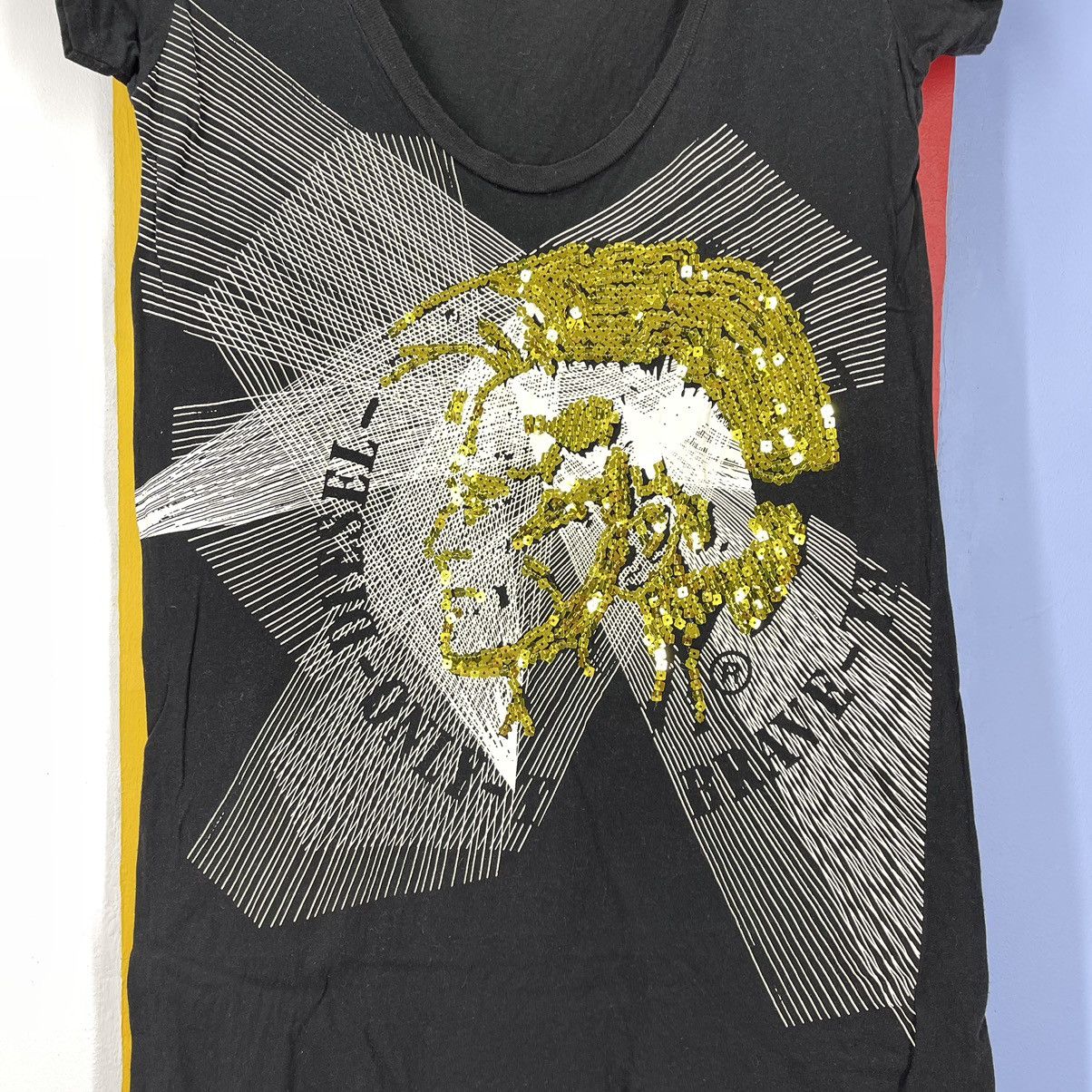 Diesel DIESEL Longline T Shirt #1140/AN Size XS / US 0-2 / IT 36-38 - 3 Thumbnail