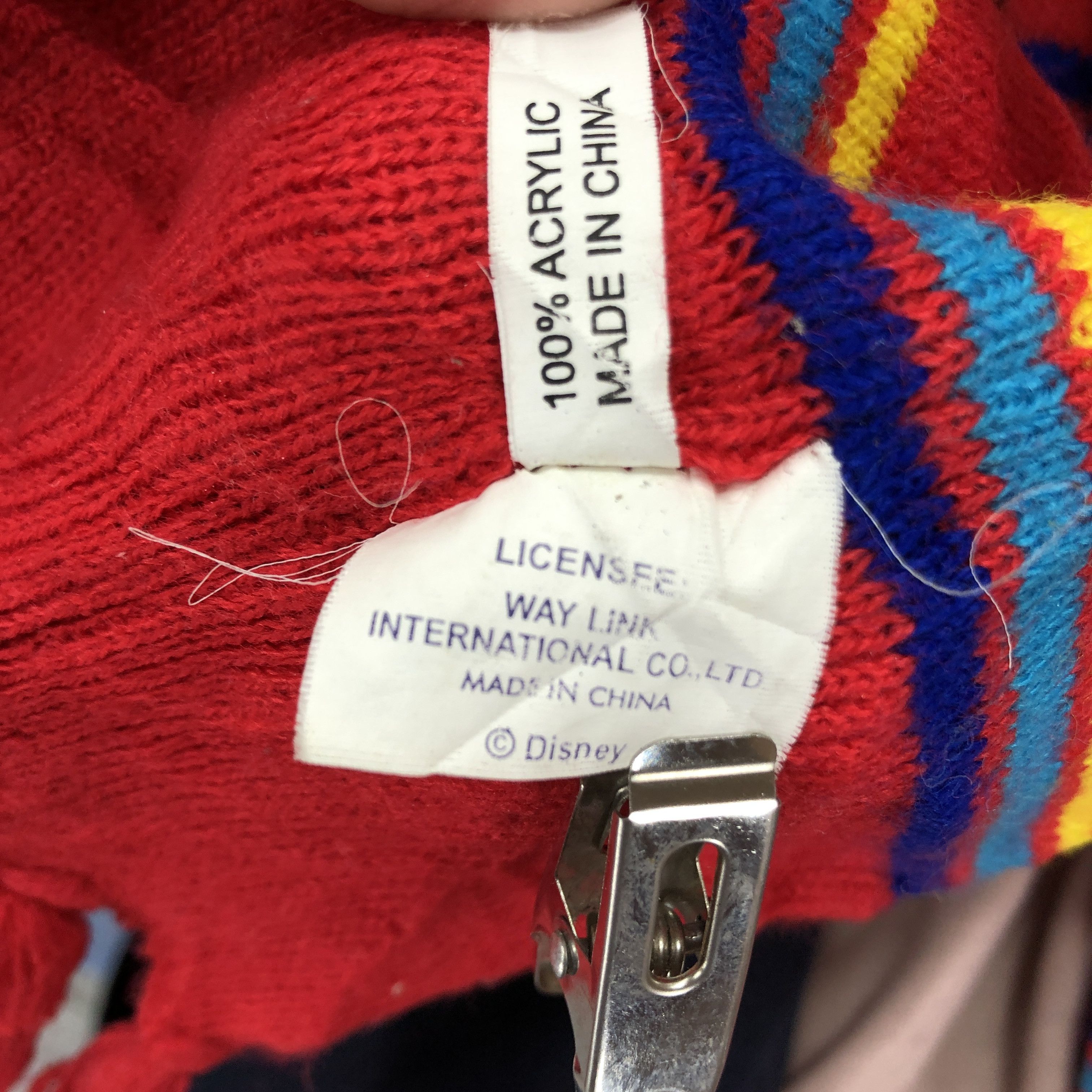 Disney POOH AND TIGGER by DISNEY Muffler Scarf #0965/AG Size ONE SIZE - 5 Thumbnail