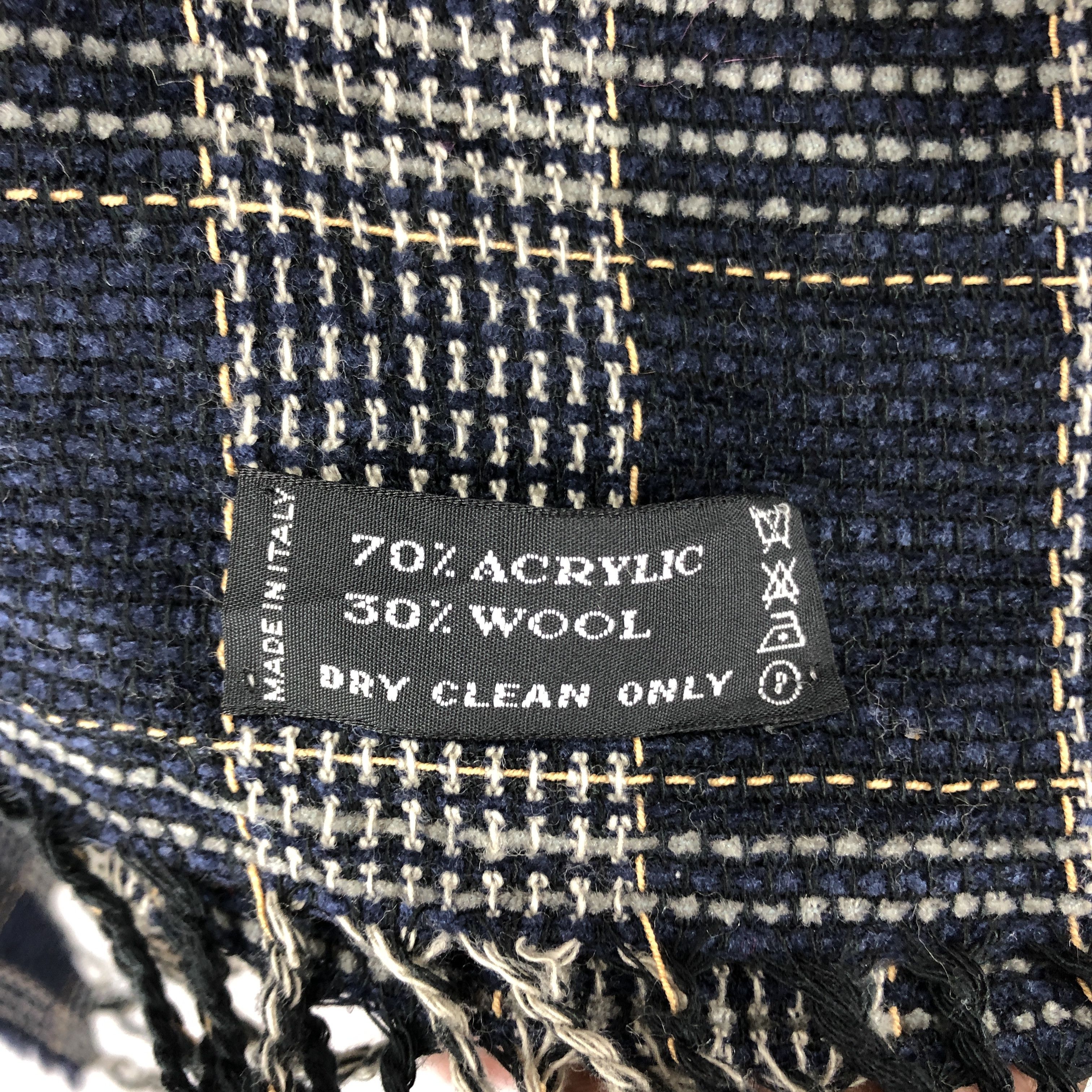Krizia Uomo KRIZIA UOMO Made In Italy Muffler Scarf #0869/AG Size ONE SIZE - 4 Thumbnail