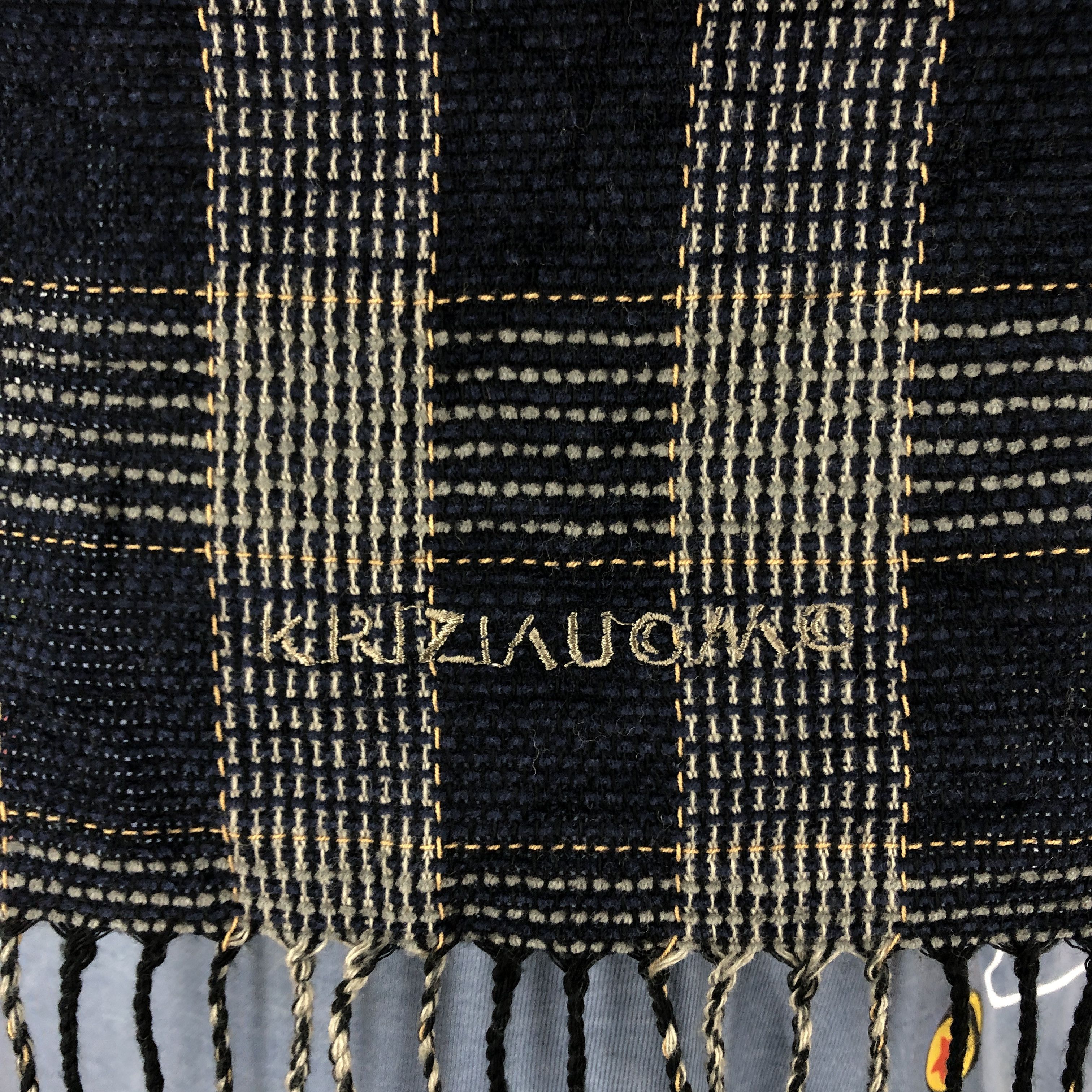 Krizia Uomo KRIZIA UOMO Made In Italy Muffler Scarf #0869/AG Size ONE SIZE - 3 Thumbnail