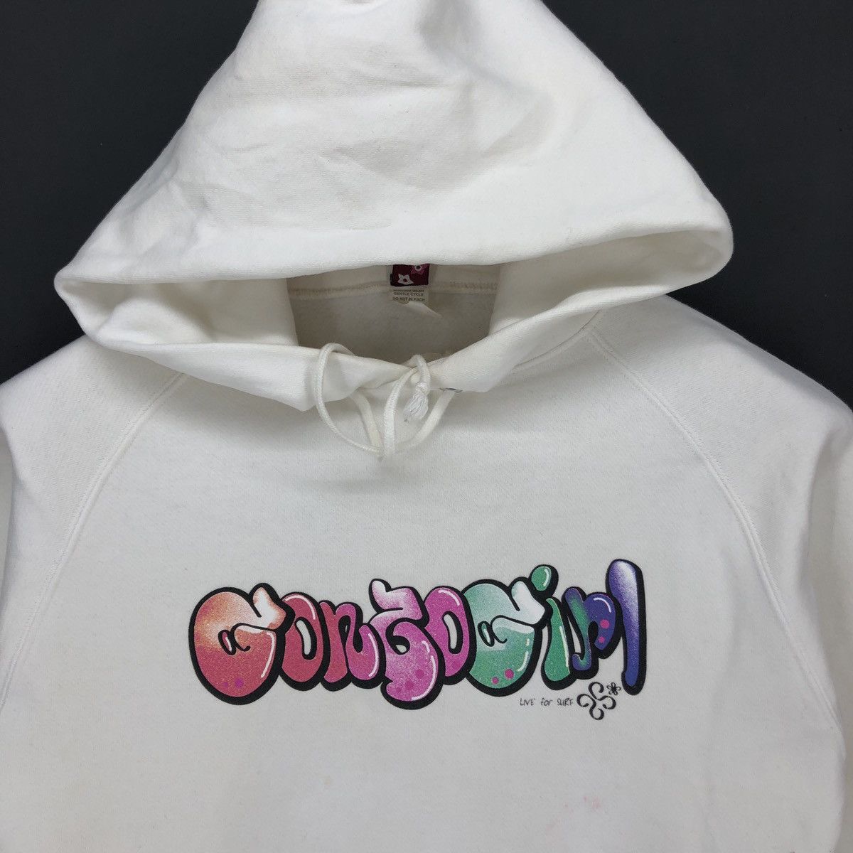 Japanese Brand GONZO GIRL by AQUA Women Hoodie Pullover #1044-36 Size XS / US 0-2 / IT 36-38 - 2 Thumbnail