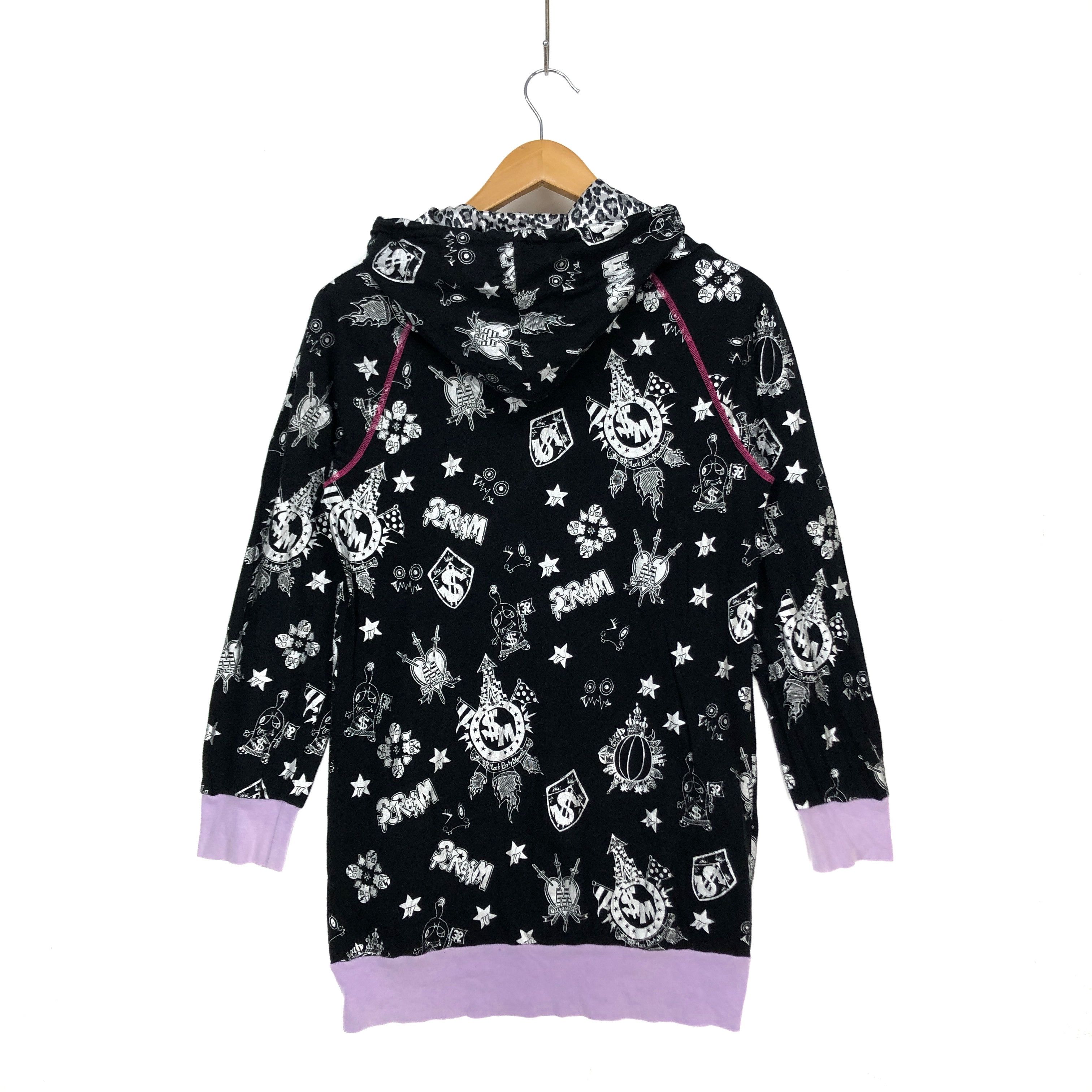 Japanese Brand MALKO MALKA Zipper Hoodie #1151-40 Size XS / US 0-2 / IT 36-38 - 5 Thumbnail