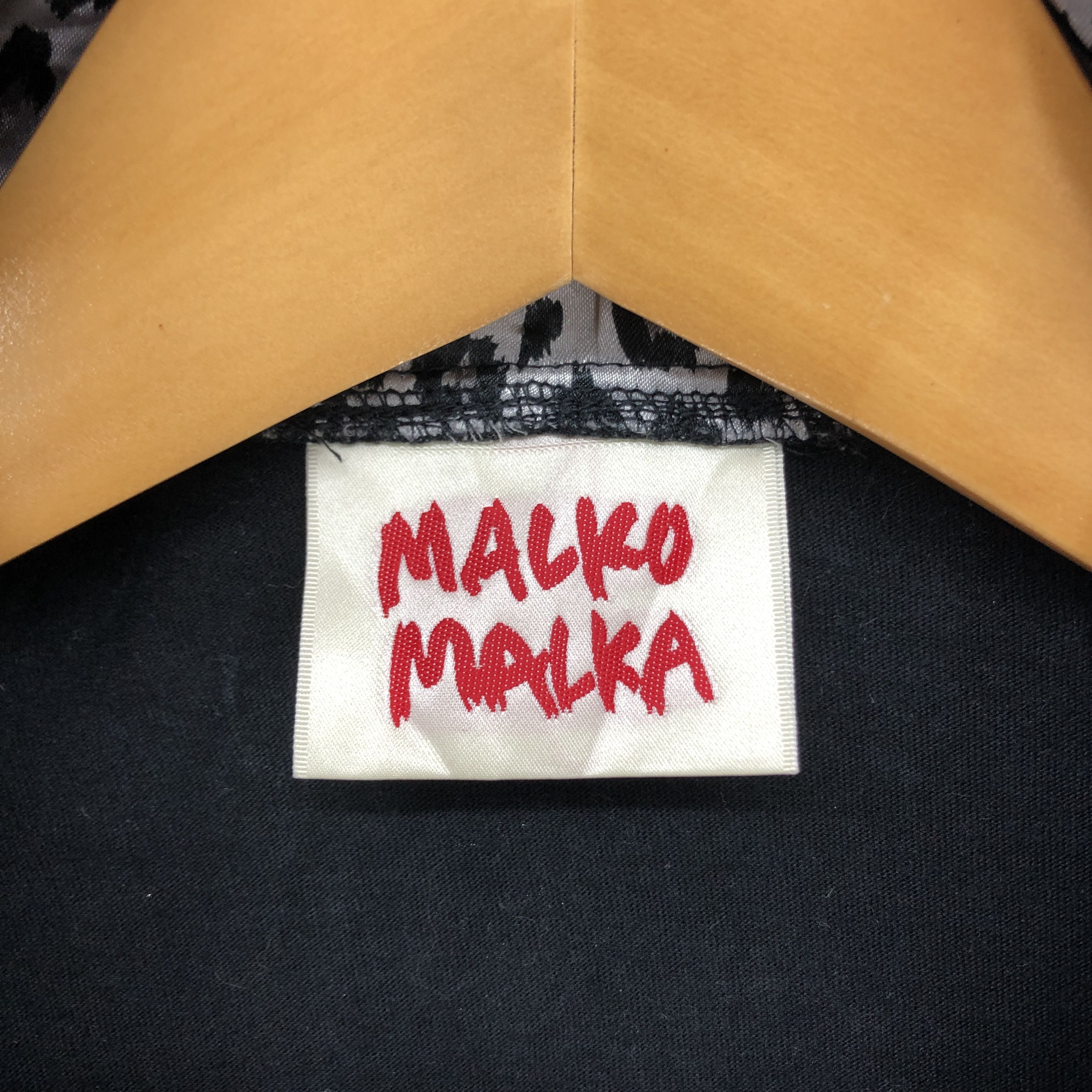 Japanese Brand MALKO MALKA Zipper Hoodie #1151-40 Size XS / US 0-2 / IT 36-38 - 4 Thumbnail