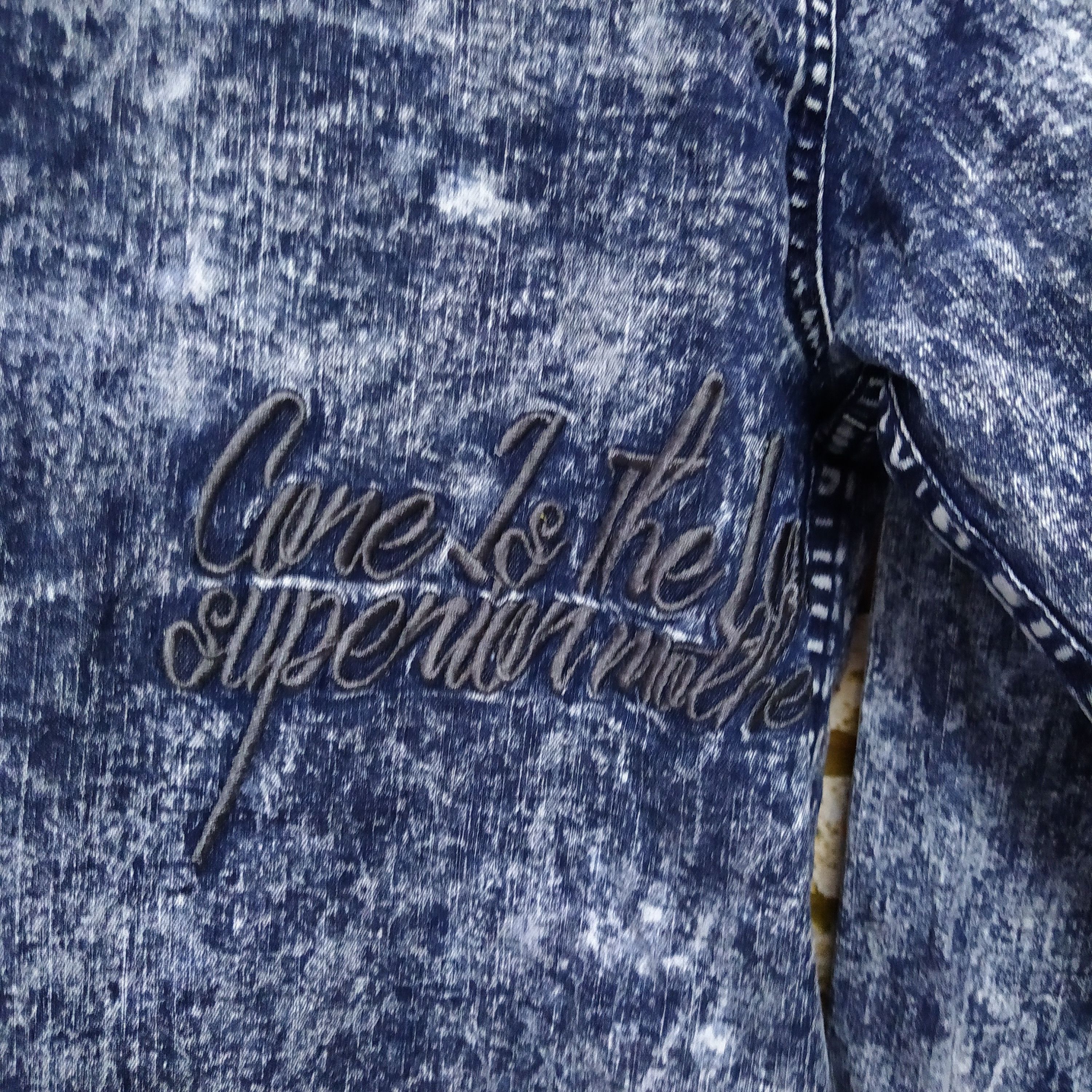 Japanese Brand MCD MORE CORE DIVISION PUNK DENIM SHIRT (D429) Size US L / EU 52-54 / 3 - 7 Thumbnail