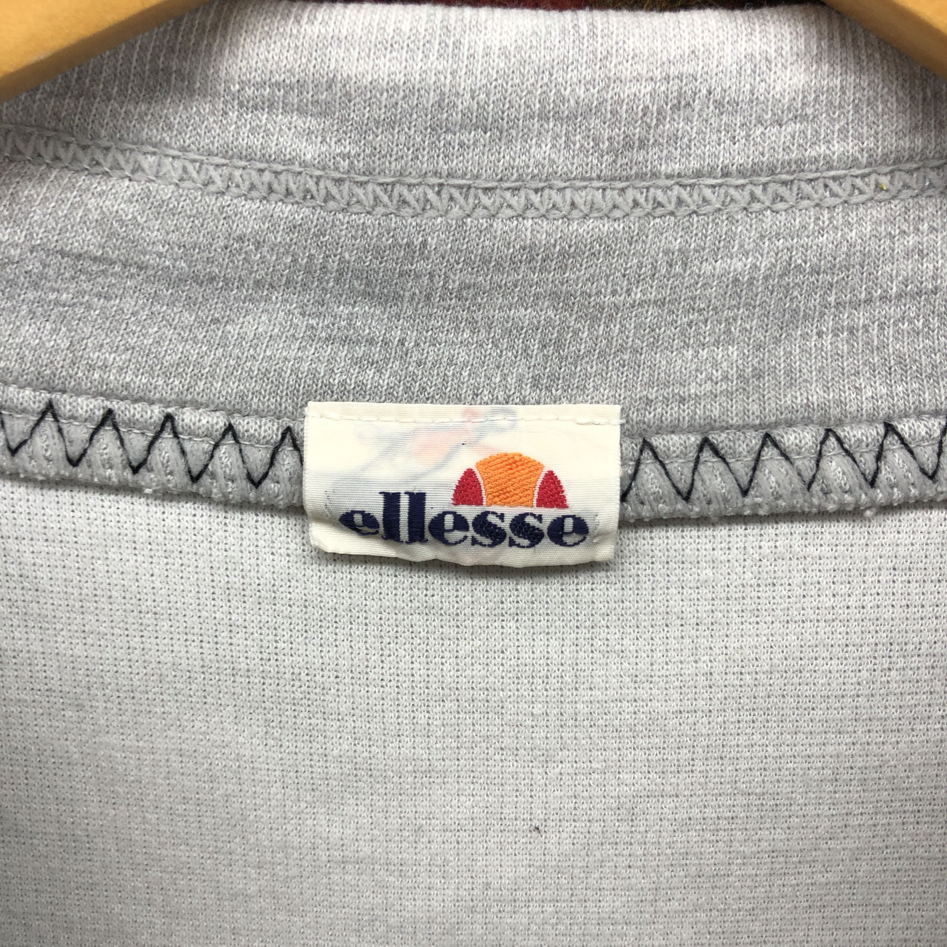 Ellesse ELLESSE Turtle Neck Ladies Sweatshirt #035-02 Size M / US 6-8 / IT 42-44 - 5 Thumbnail