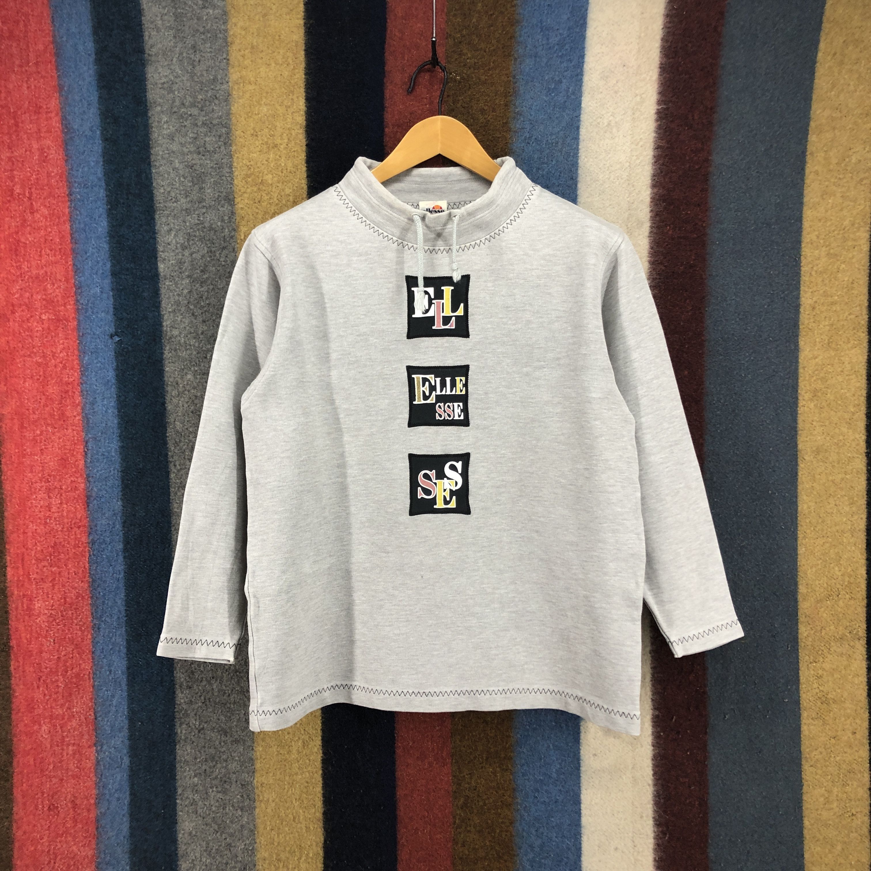 Ellesse ELLESSE Turtle Neck Ladies Sweatshirt #035-02 Size M / US 6-8 / IT 42-44 - 1 Thumbnail