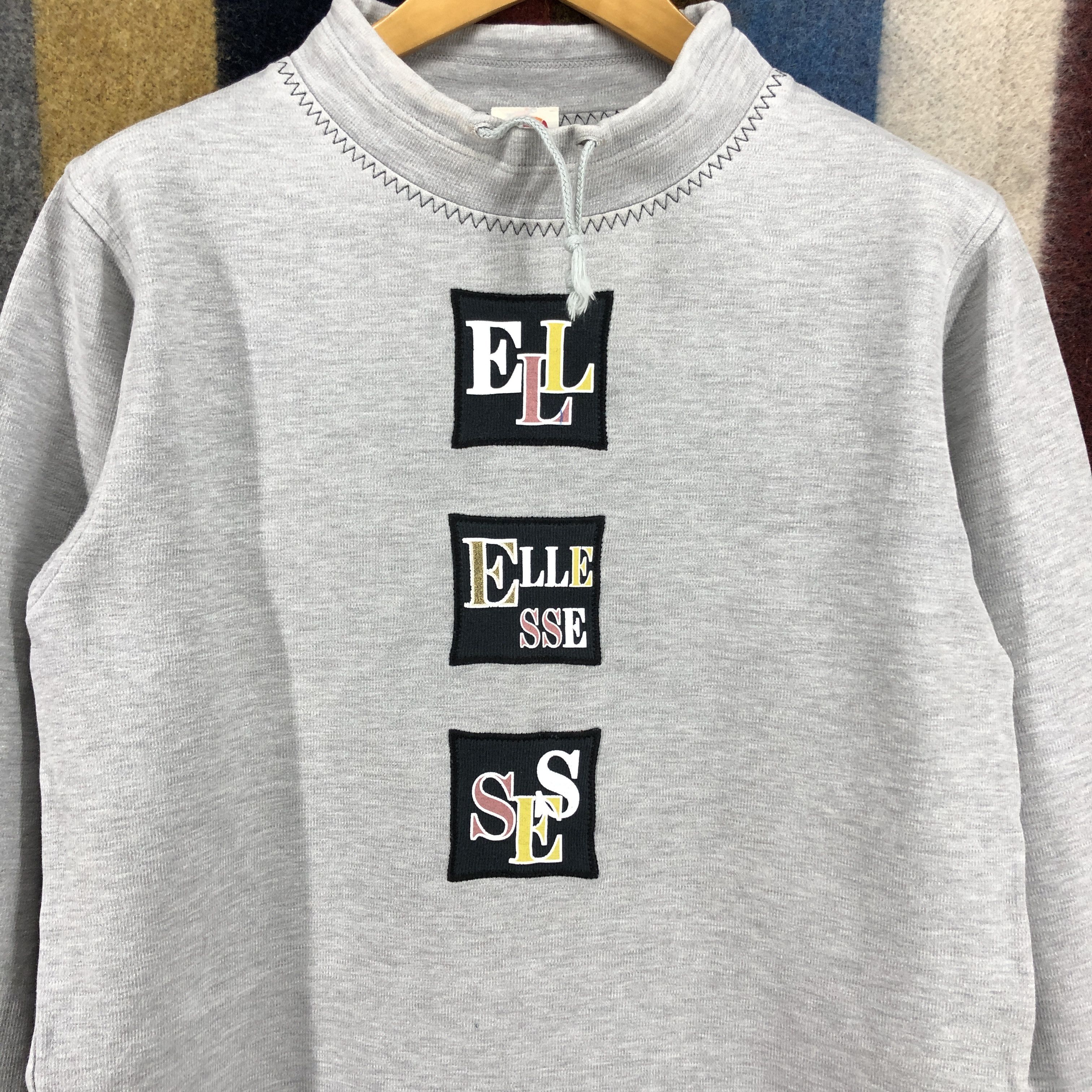 Ellesse ELLESSE Turtle Neck Ladies Sweatshirt #035-02 Size M / US 6-8 / IT 42-44 - 2 Thumbnail