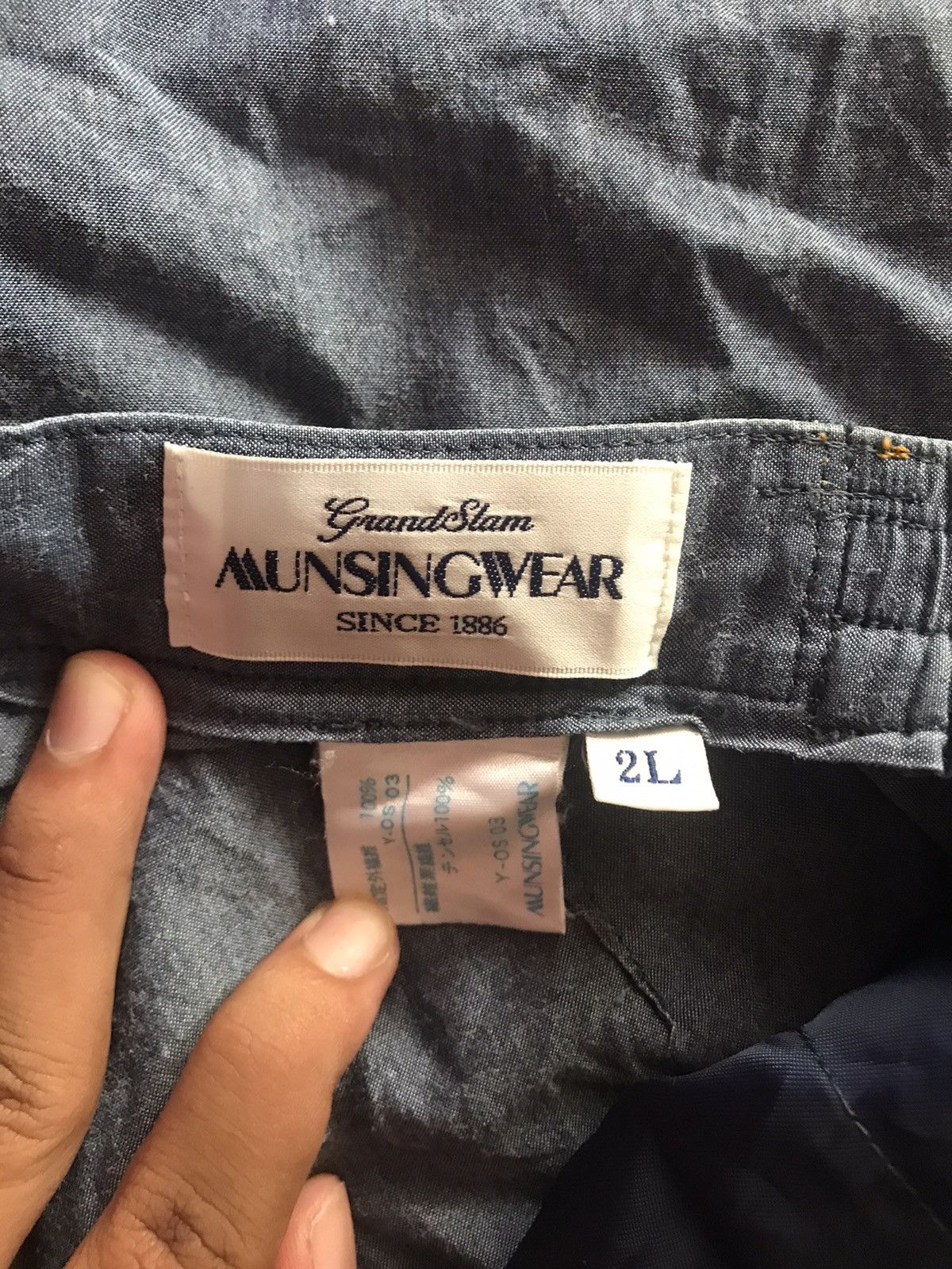 Japanese Brand Munsingwear pants size 2L Size US 26 / EU 42 - 3 Thumbnail