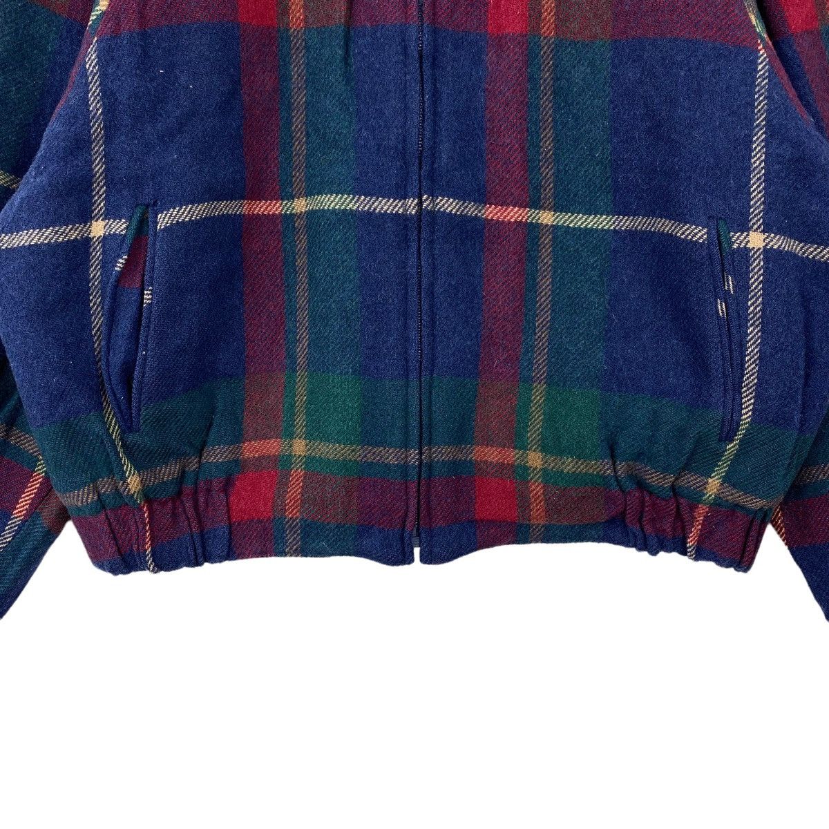 Pendleton PENDLETON WOOLEN MILLS Usa Check Tartan Block Bomber Jacket Size US L / EU 52-54 / 3 - 3 Thumbnail