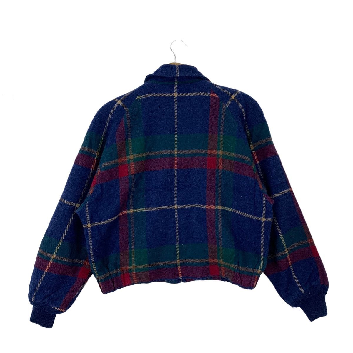 Pendleton PENDLETON WOOLEN MILLS Usa Check Tartan Block Bomber Jacket Size US L / EU 52-54 / 3 - 7 Thumbnail