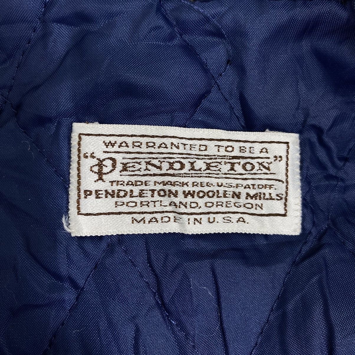 Pendleton PENDLETON WOOLEN MILLS Usa Check Tartan Block Bomber Jacket Size US L / EU 52-54 / 3 - 4 Thumbnail