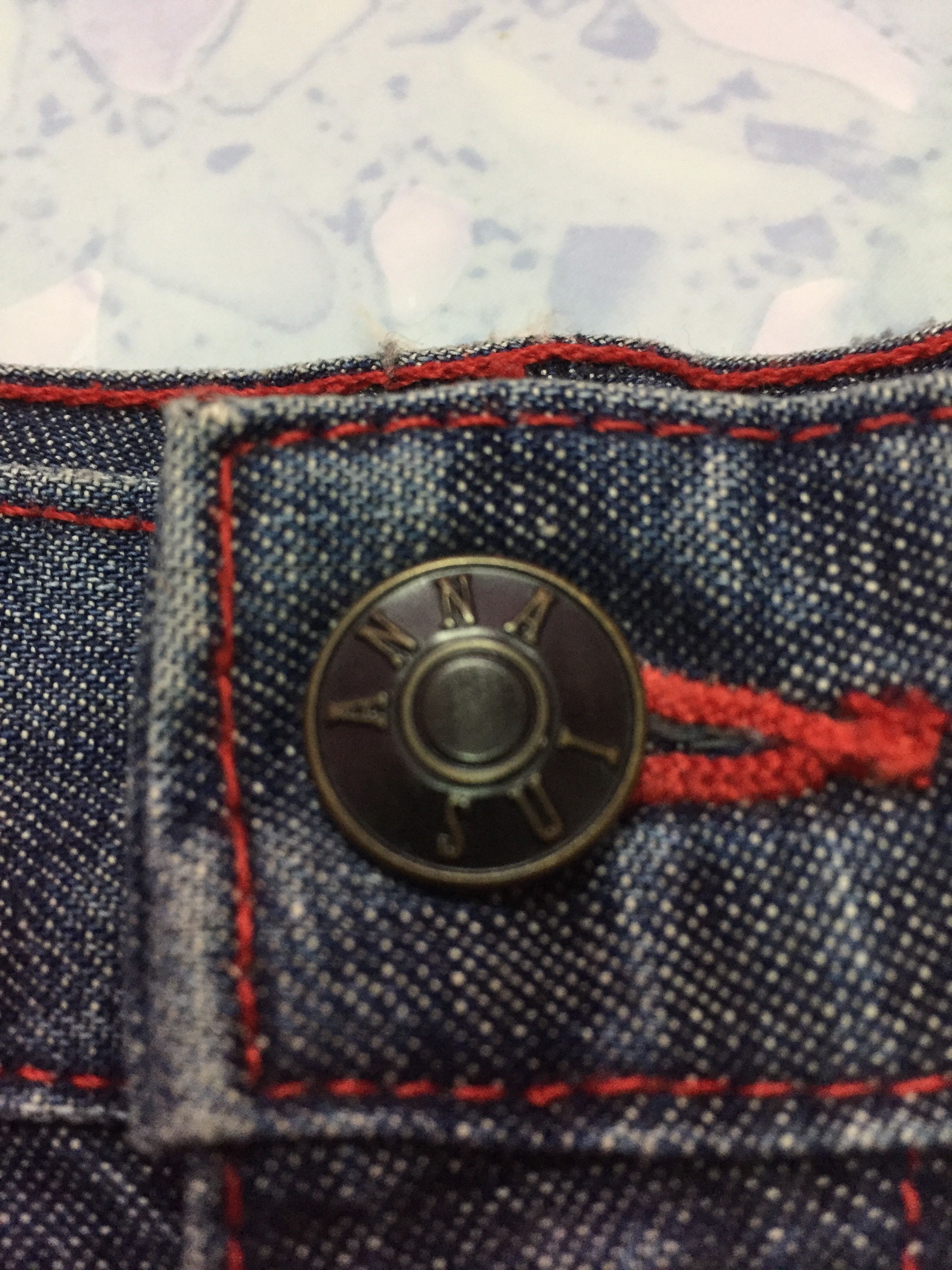Designer Anna Sui Denim Jeans Size US 29 - 4 Thumbnail