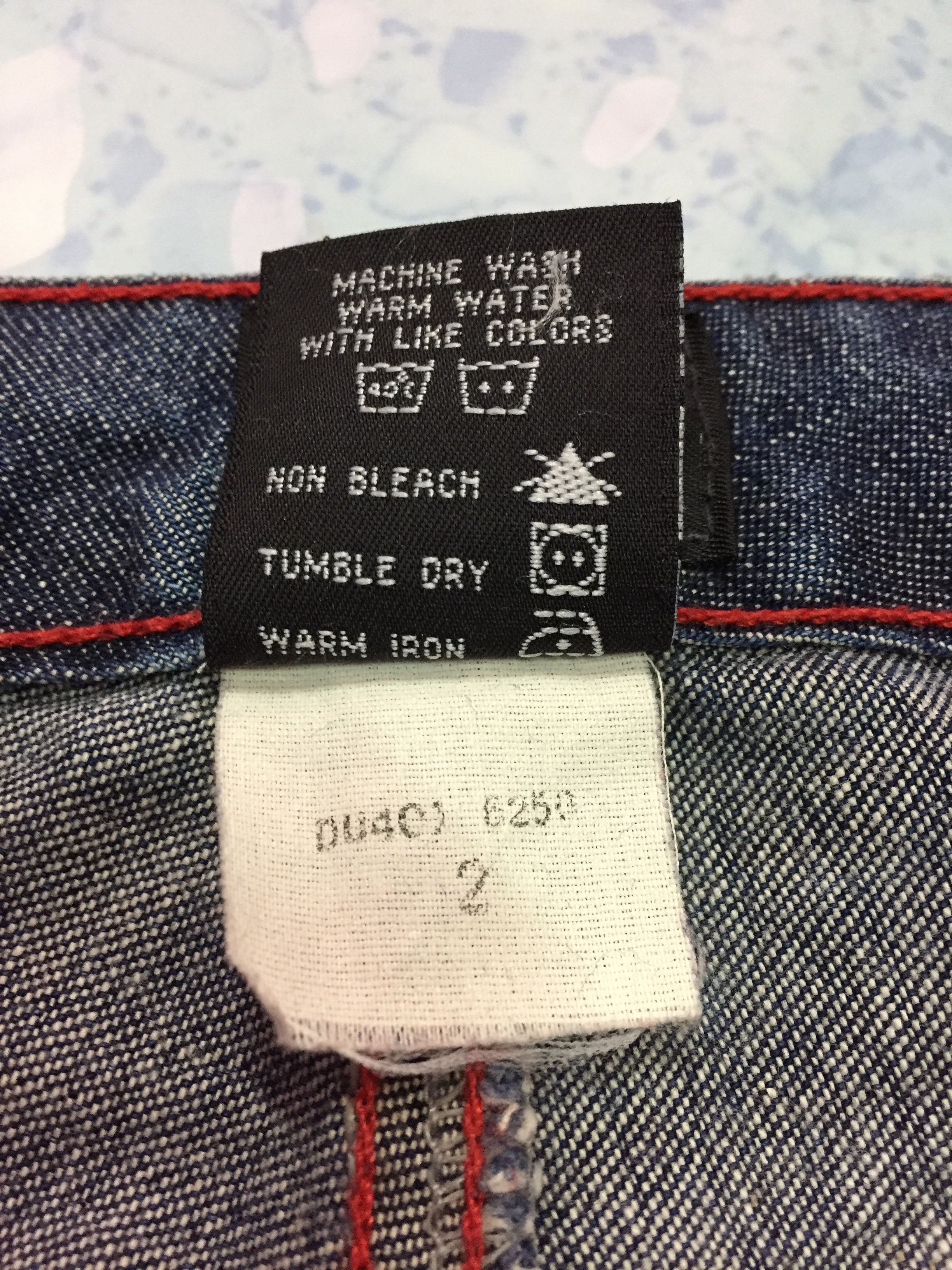 Designer Anna Sui Denim Jeans Size US 29 - 6 Thumbnail
