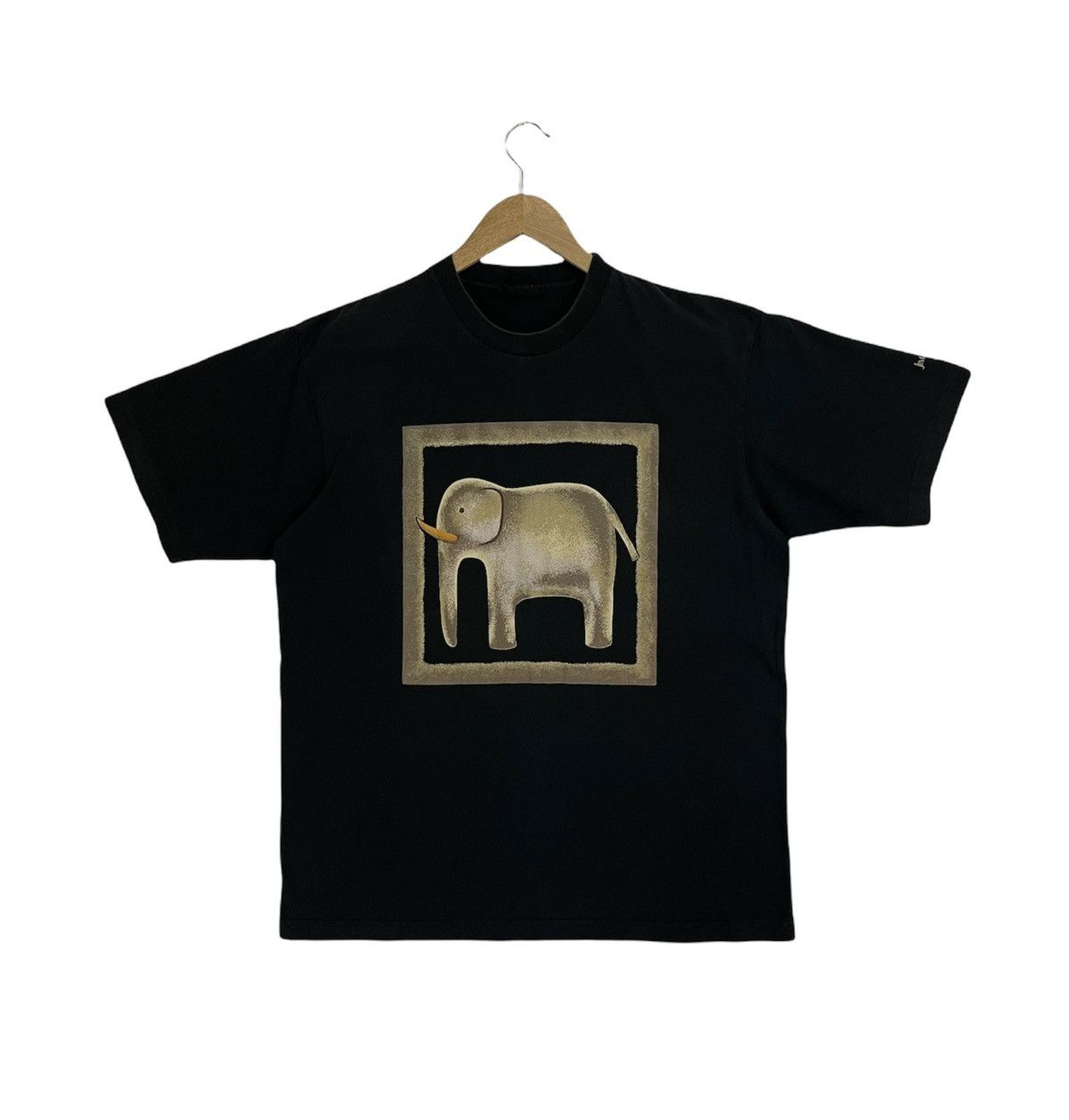 image of Jim Thompson Tshirt Animal Print in Black, Men's (Size Medium)