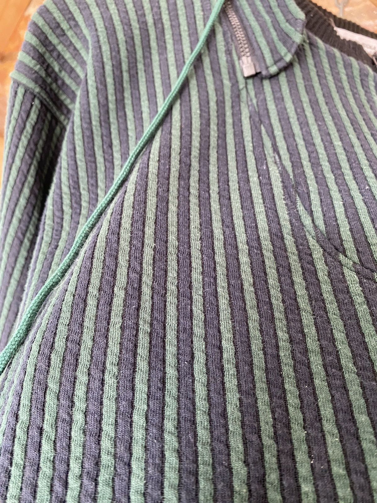 Japanese Brand 90s Jean Paul isola Japan Stripe hoodie Size US M / EU 48-50 / 2 - 9 Thumbnail