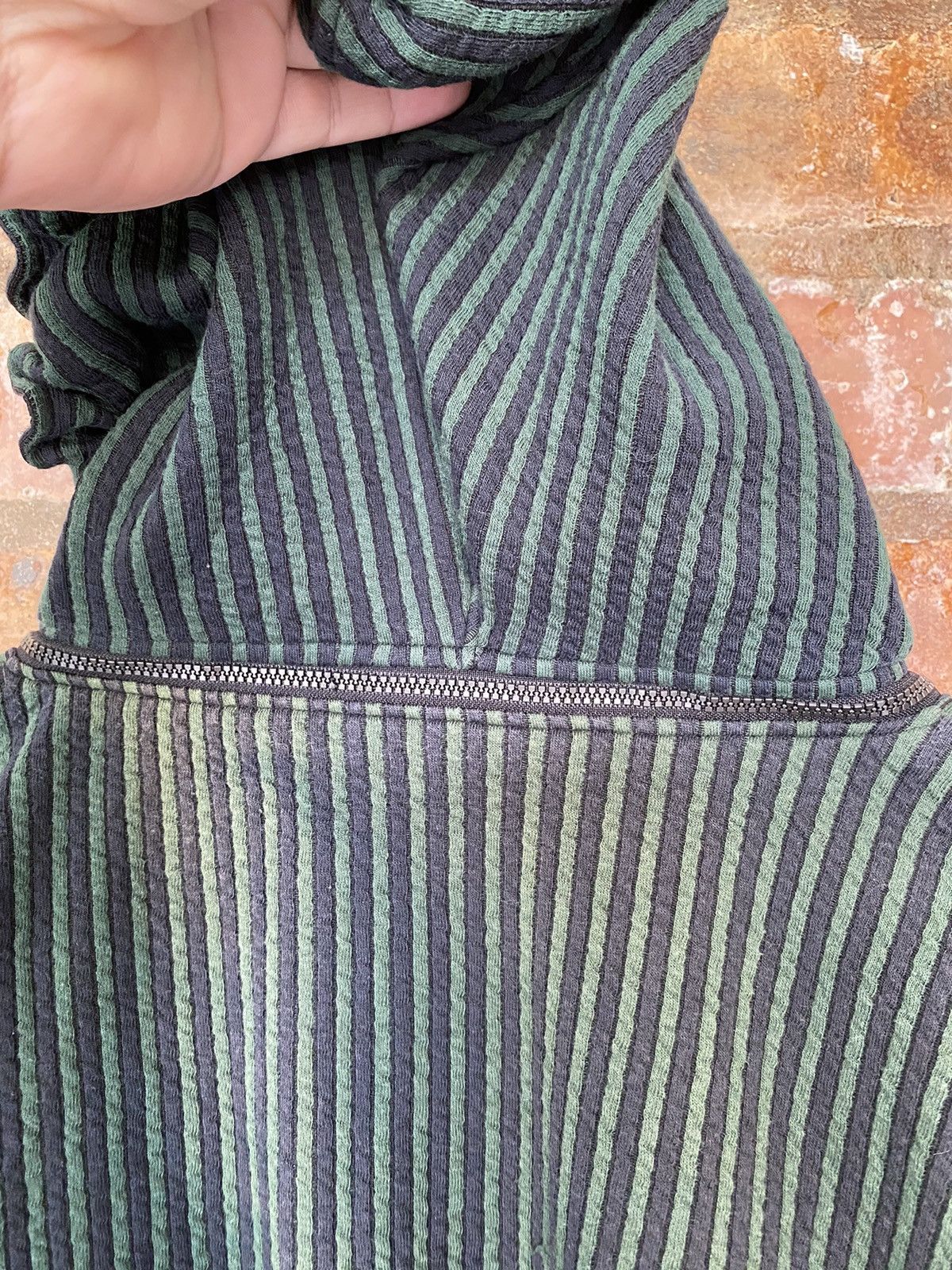 Japanese Brand 90s Jean Paul isola Japan Stripe hoodie Size US M / EU 48-50 / 2 - 15 Thumbnail