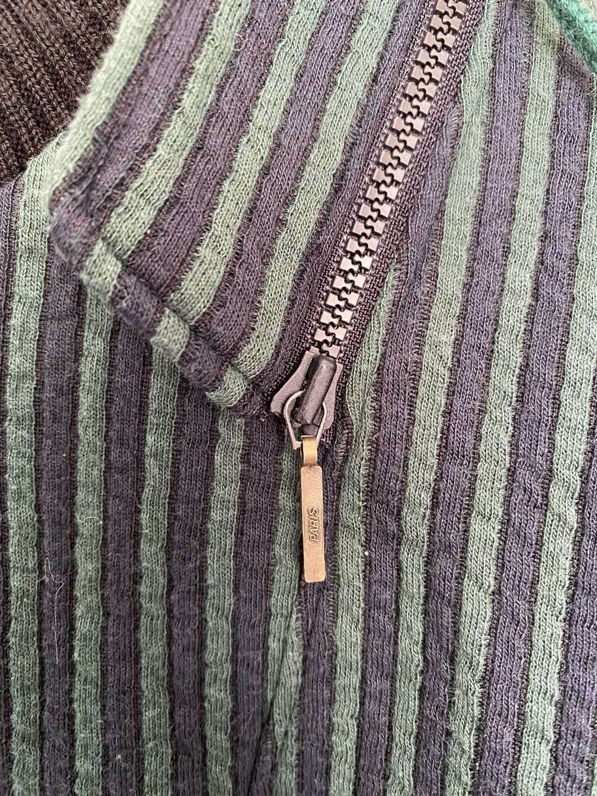 Japanese Brand 90s Jean Paul isola Japan Stripe hoodie Size US M / EU 48-50 / 2 - 8 Thumbnail