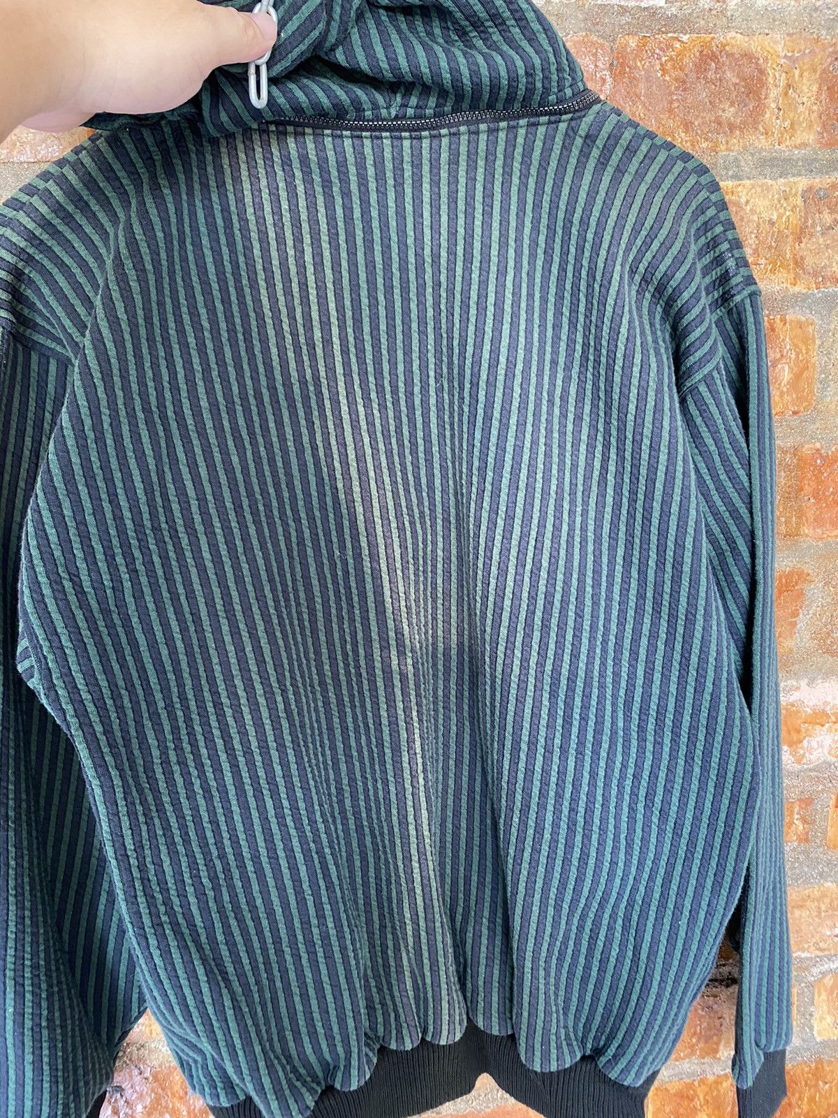 Japanese Brand 90s Jean Paul isola Japan Stripe hoodie Size US M / EU 48-50 / 2 - 13 Thumbnail