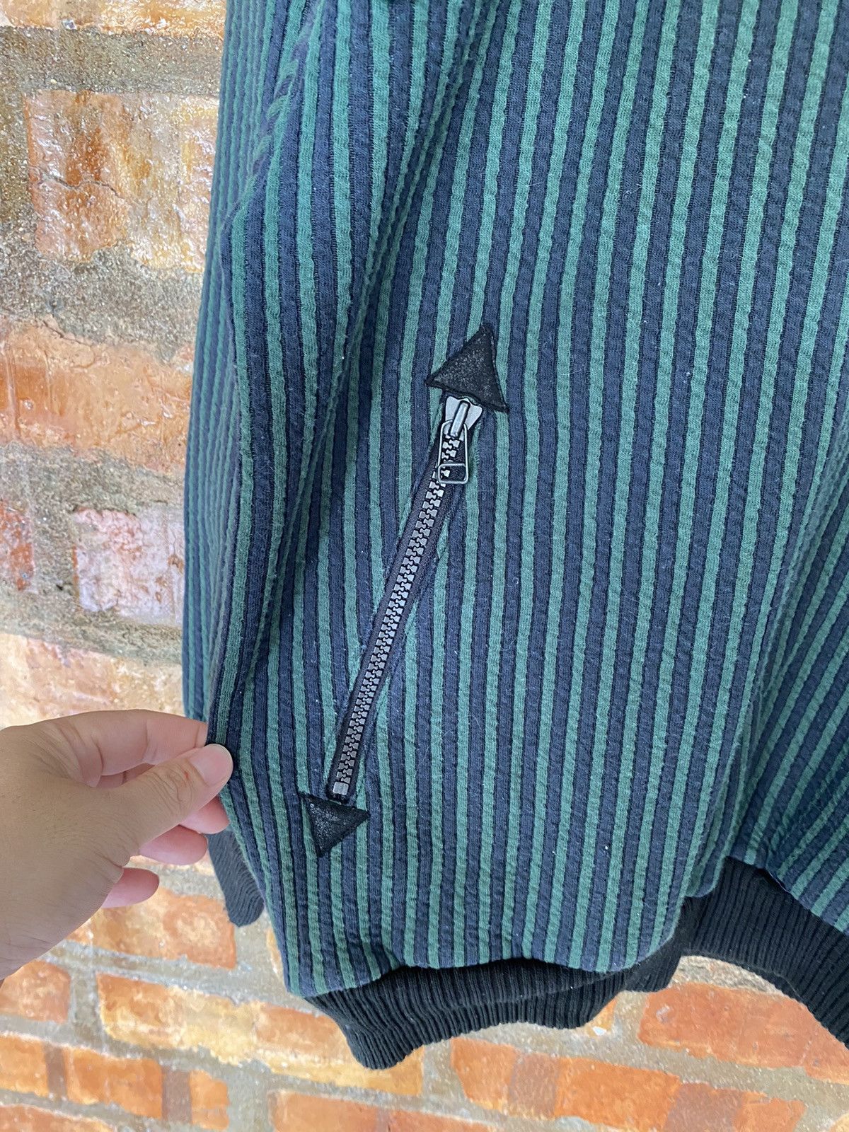 Japanese Brand 90s Jean Paul isola Japan Stripe hoodie Size US M / EU 48-50 / 2 - 10 Thumbnail