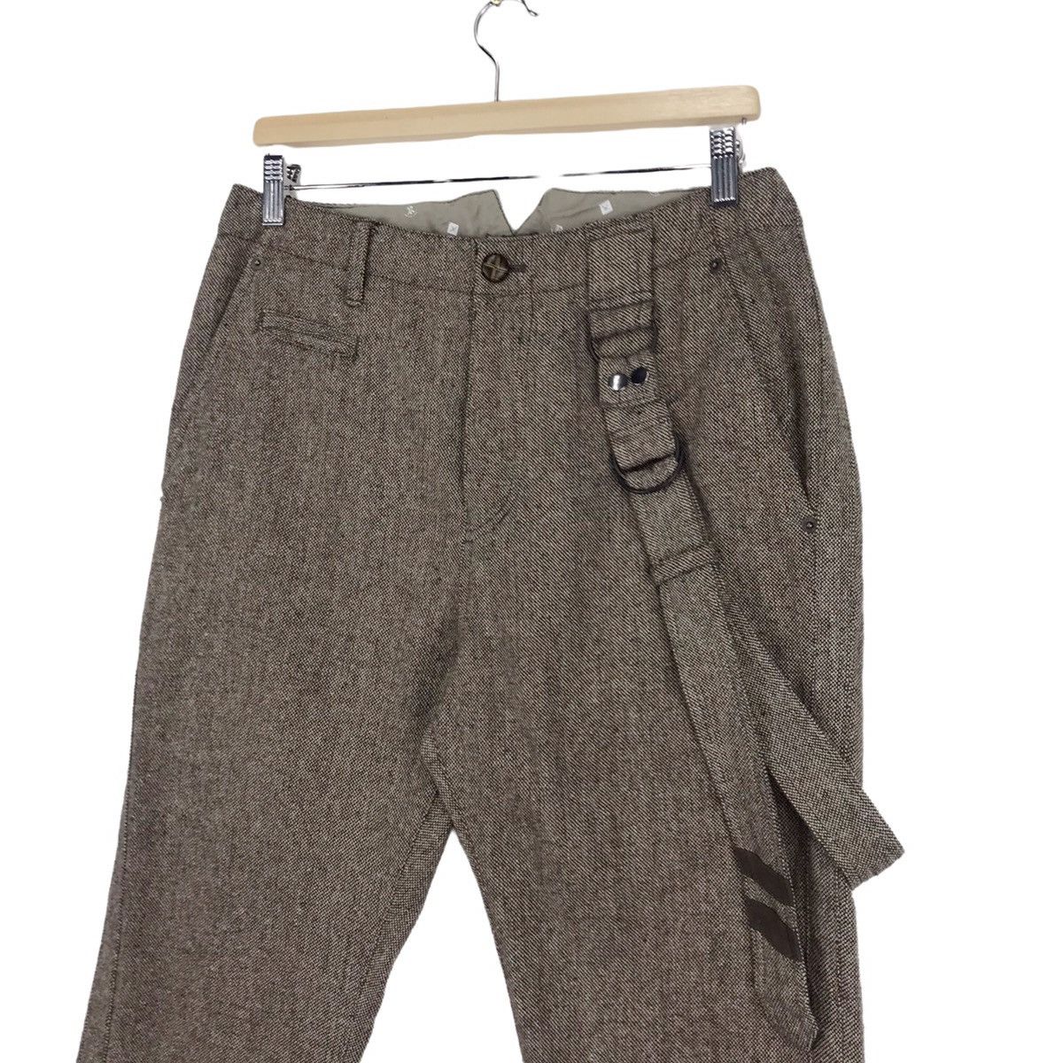 PPFM × Seditionaries PPFM Destruct Roll Up Wool Blend pants Size US 32 / EU 48 - 11 Thumbnail