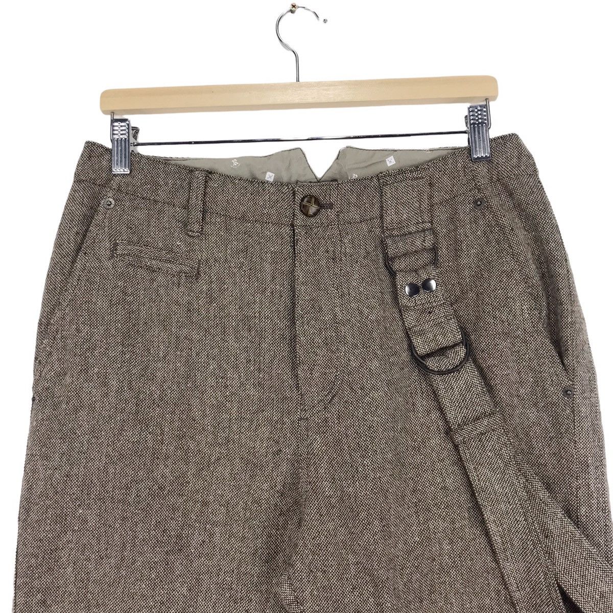 PPFM × Seditionaries PPFM Destruct Roll Up Wool Blend pants Size US 32 / EU 48 - 9 Thumbnail