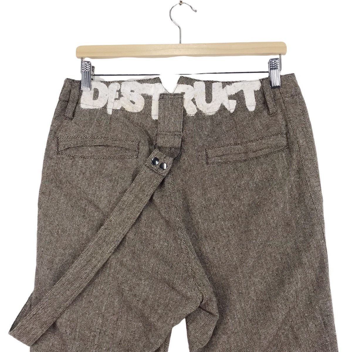 PPFM × Seditionaries PPFM Destruct Roll Up Wool Blend pants Size US 32 / EU 48 - 10 Thumbnail