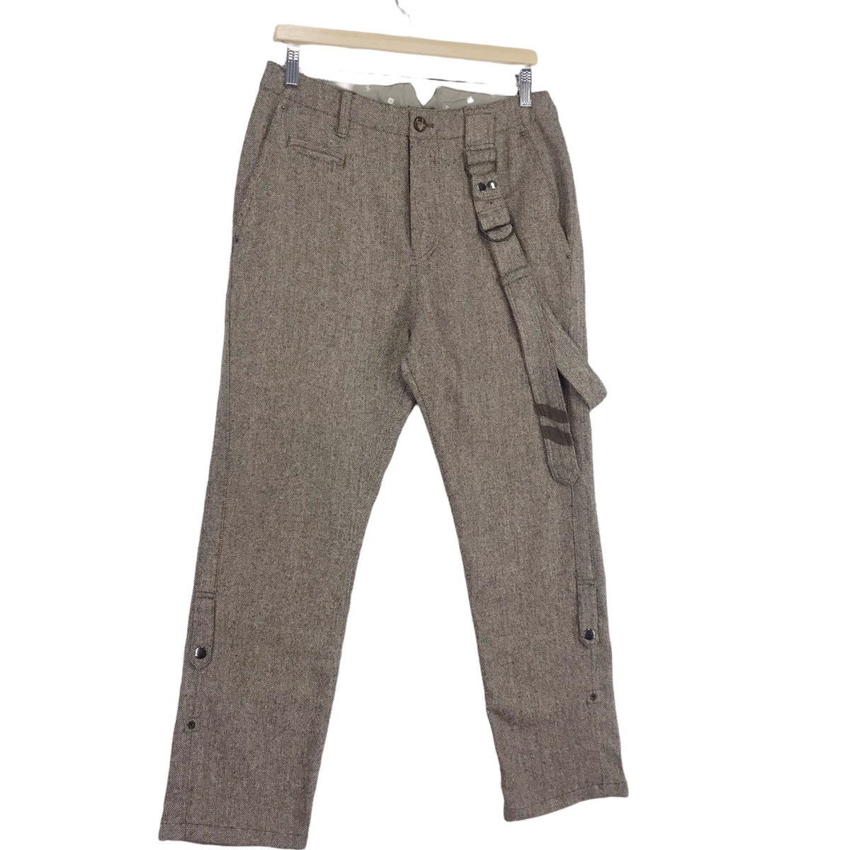 PPFM × Seditionaries PPFM Destruct Roll Up Wool Blend pants Size US 32 / EU 48 - 8 Thumbnail