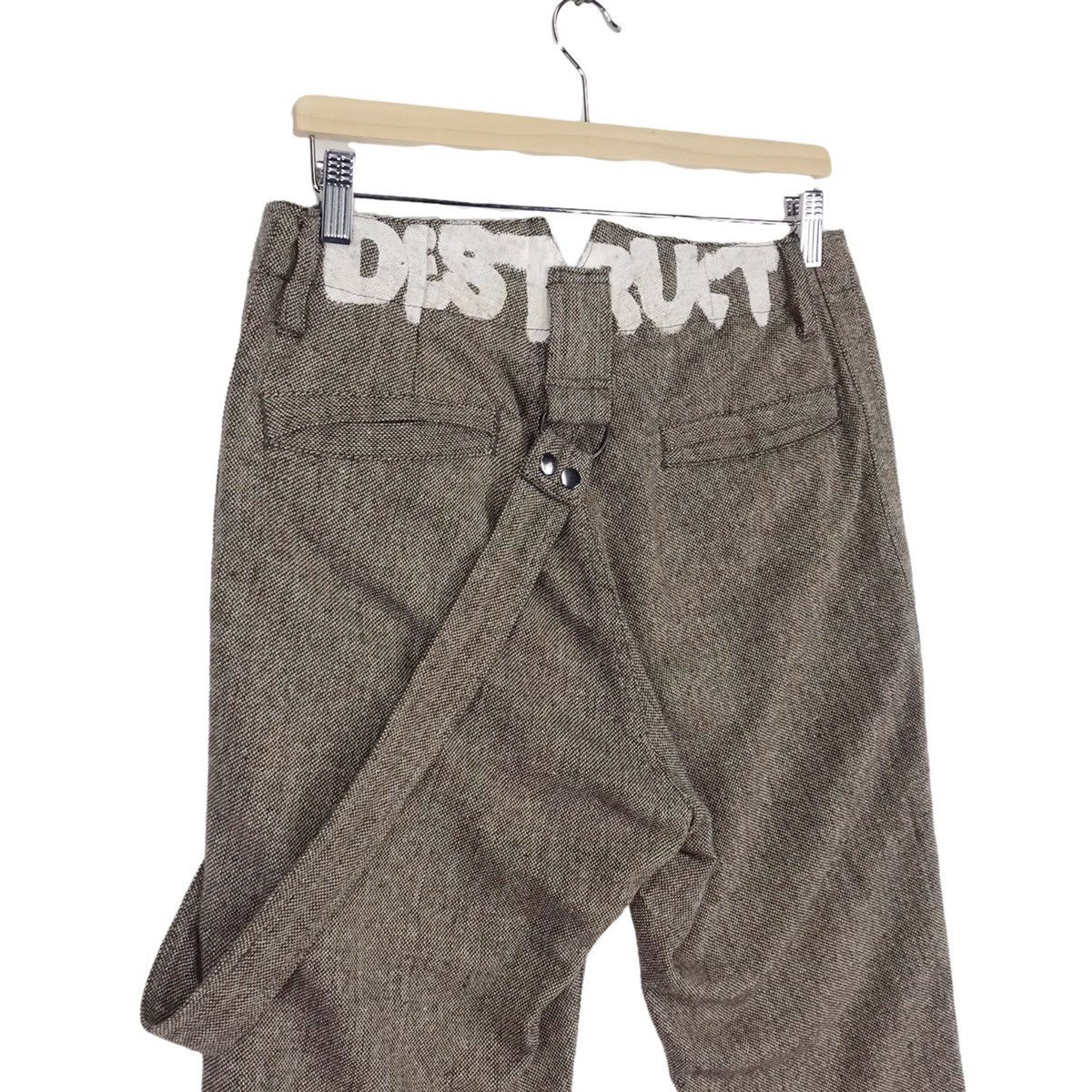 PPFM × Seditionaries PPFM Destruct Roll Up Wool Blend pants Size US 32 / EU 48 - 12 Thumbnail