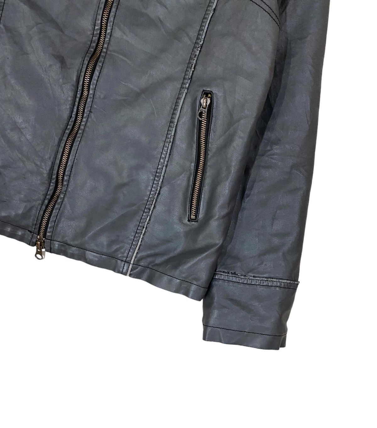 Genuine Leather ⚡️MEN’S BIGI GENUINE LEATHER BIKERS JACKET Size US S / EU 44-46 / 1 - 4 Thumbnail