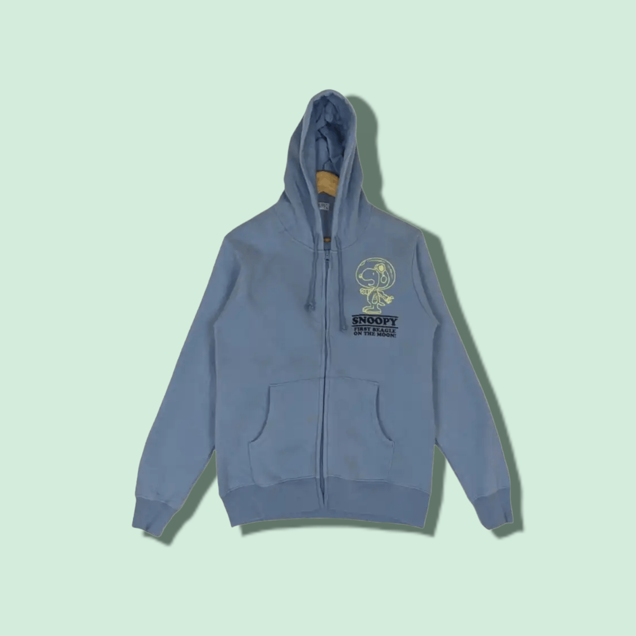 Peanuts PEANUTS Snoopy Zipper Hoodie Sweatshirt Size US S / EU 44-46 / 1 - 1 Thumbnail