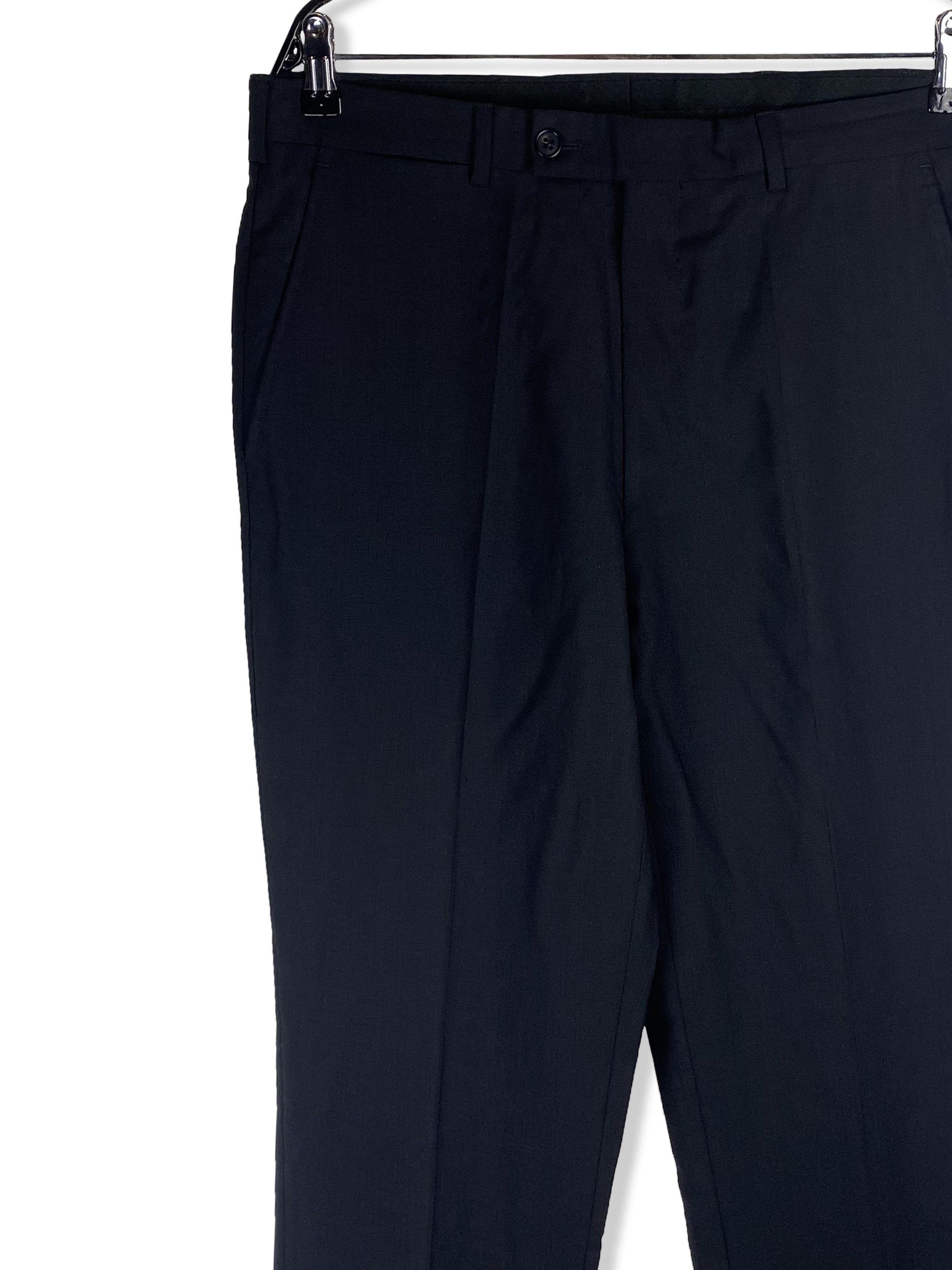 Valentino Vintage VALENTINO Black Pants M323 Size US 33 - 3 Thumbnail