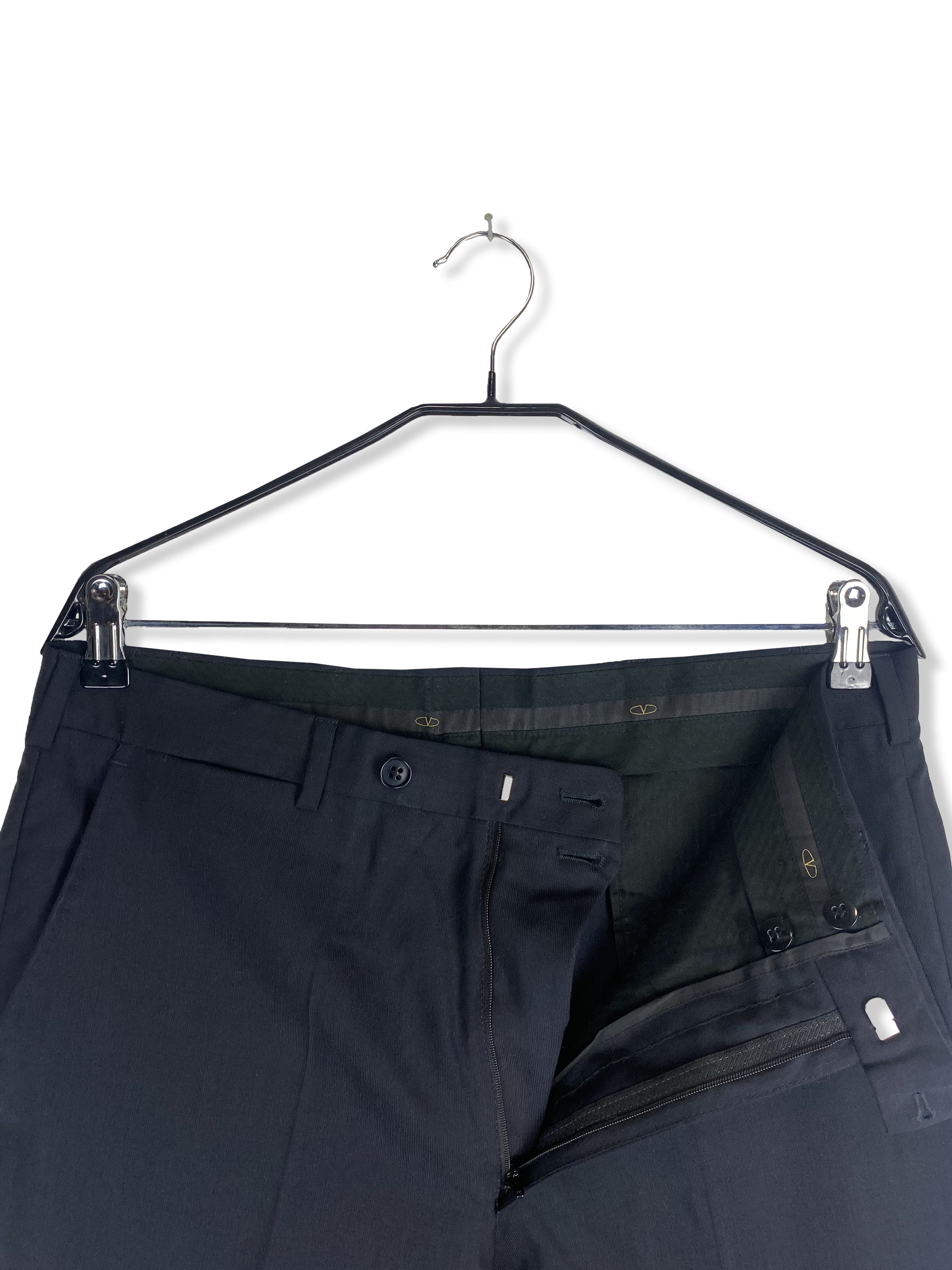 Valentino Vintage VALENTINO Black Pants M323 Size US 33 - 5 Thumbnail