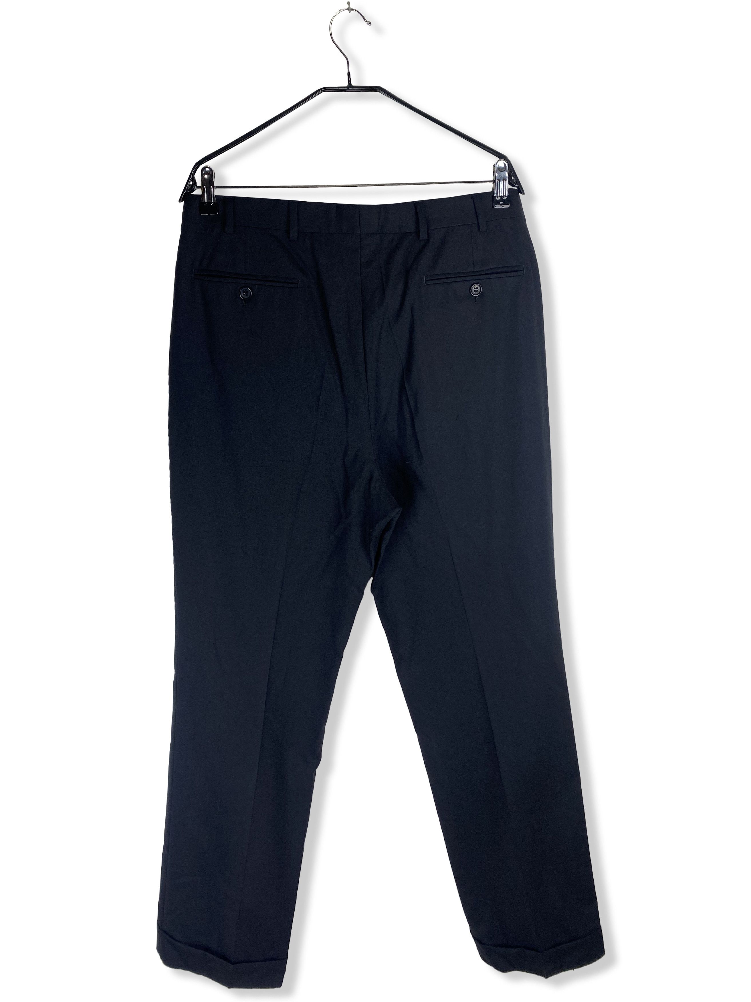 Valentino Vintage VALENTINO Black Pants M323 Size US 33 - 8 Thumbnail
