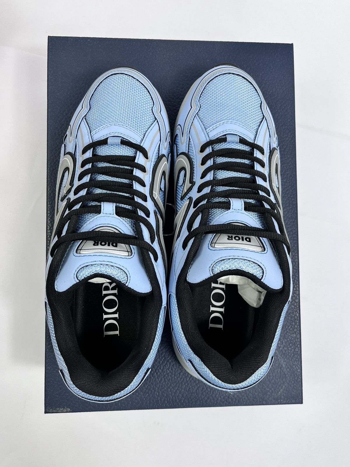 Dior B30 UNC BLUE CD RUNNER SNEAKERS Size US 9 / EU 42 - 11 Thumbnail