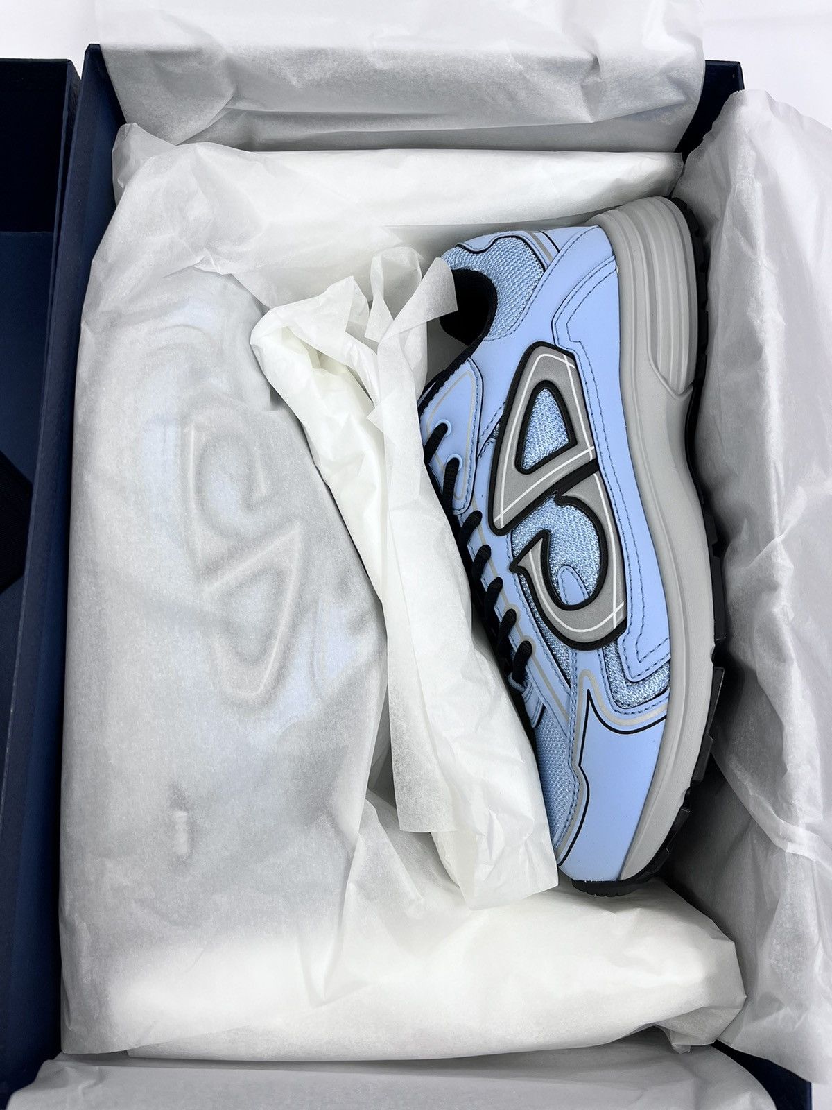 Dior B30 UNC BLUE CD RUNNER SNEAKERS Size US 9 / EU 42 - 14 Thumbnail