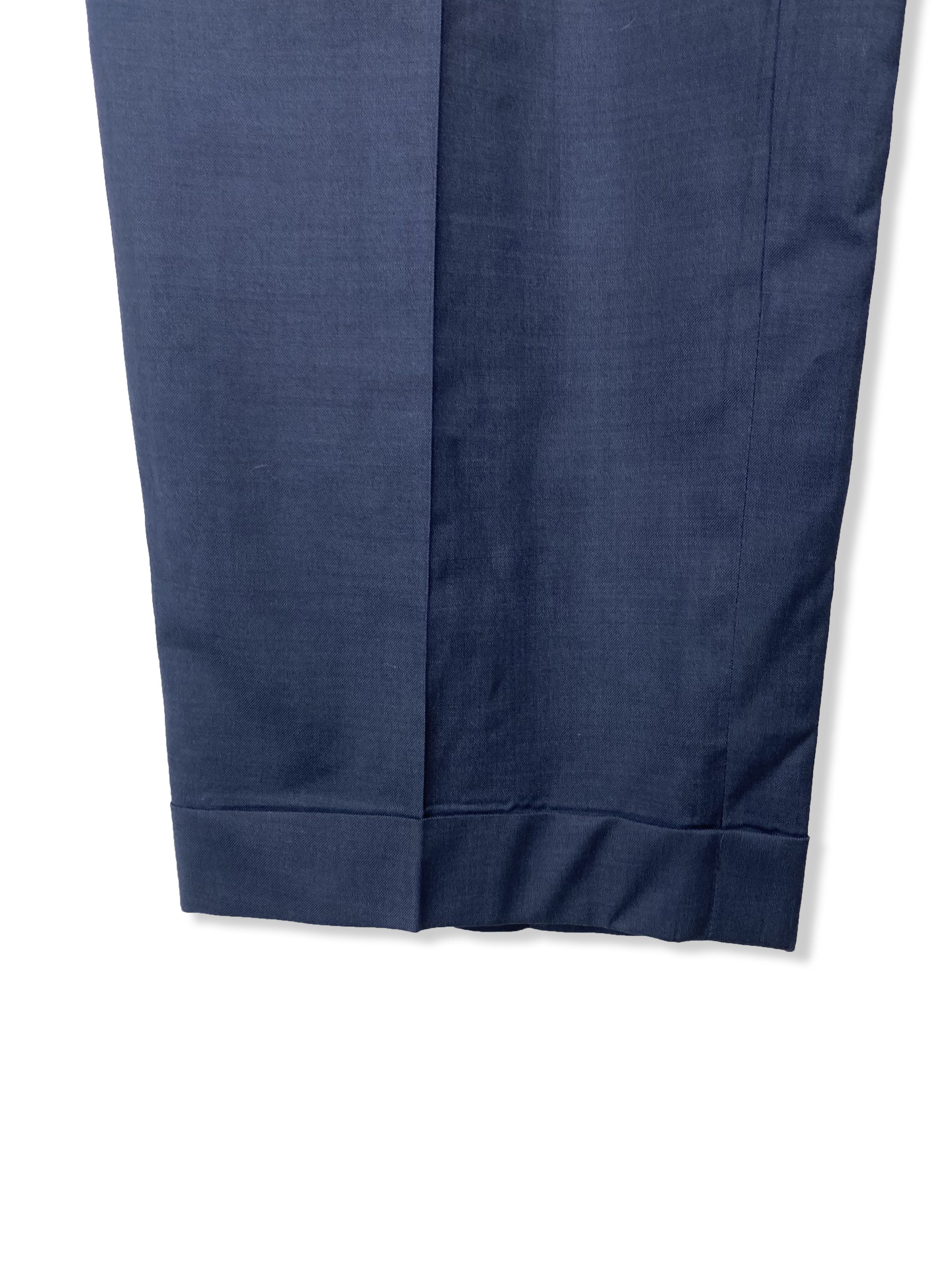 Canali Vintage CANALI Navy Pants M328 Size US 34 / EU 50 - 4 Thumbnail