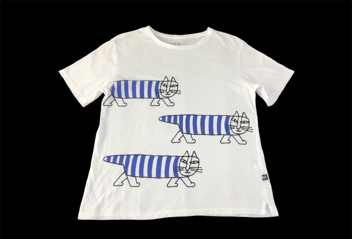 Designer × Japanese Brand Lisa Larson Designer Tee Cat Logo Unisex Wear K1078j Size M / US 6-8 / IT 42-44 - 1 Thumbnail
