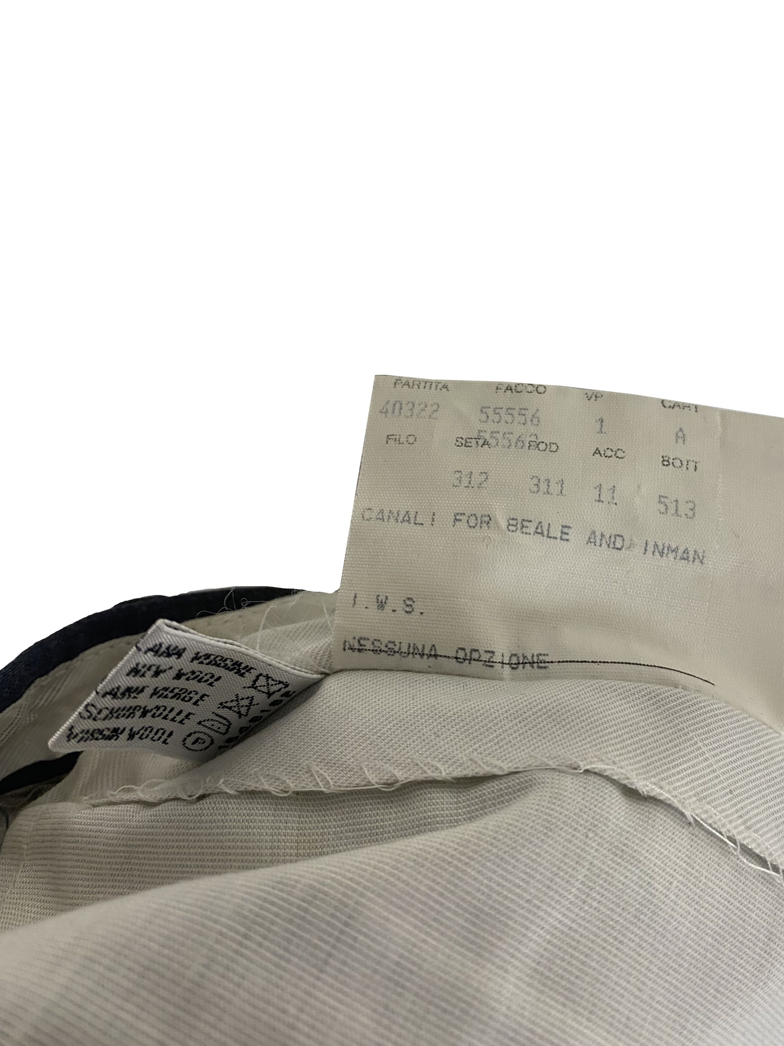 Canali Vintage CANALI Dark Grey Pants M329 Size US 37 - 7 Thumbnail