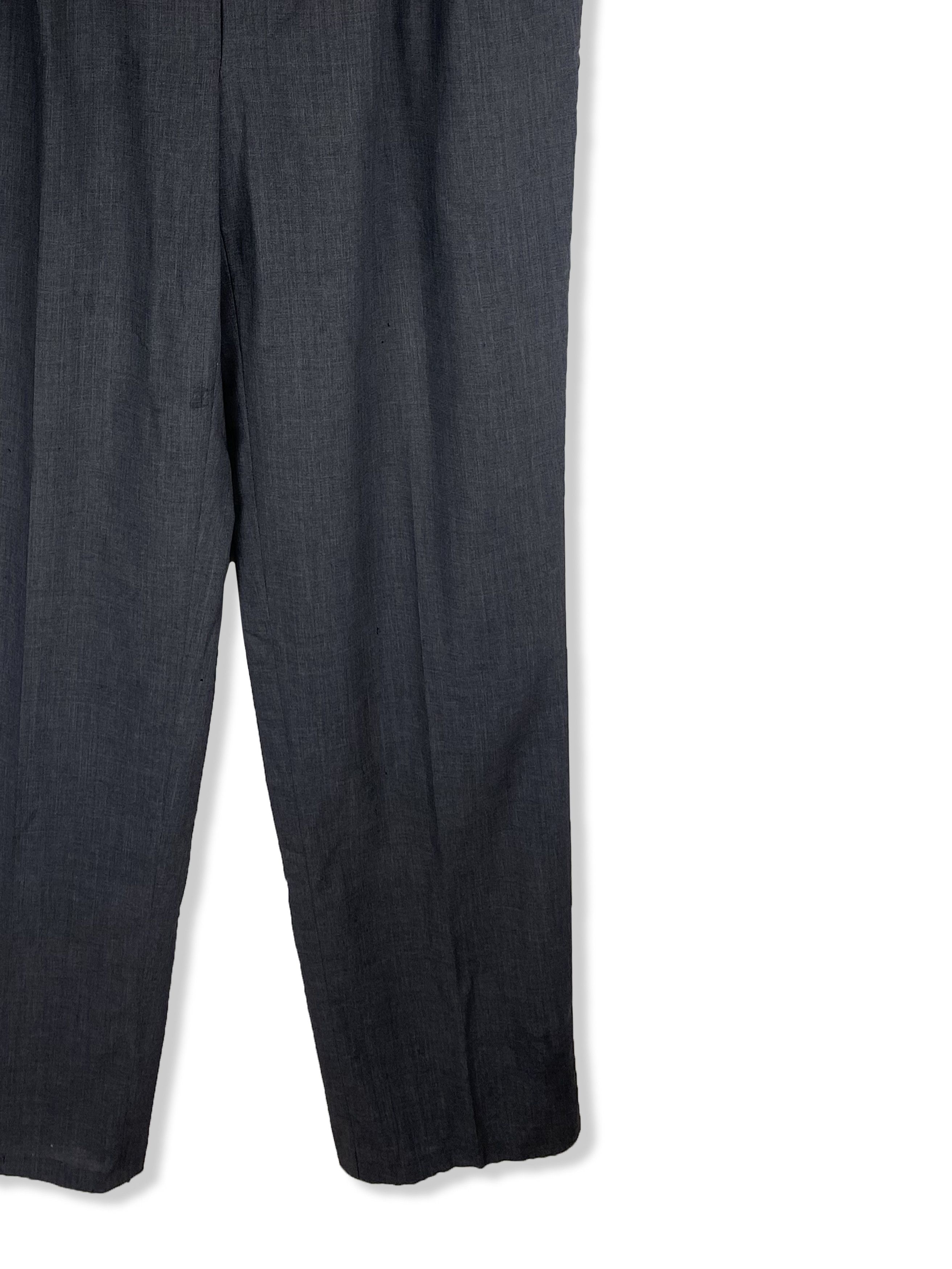 Canali Vintage CANALI Dark Grey Pants M329 Size US 37 - 2 Thumbnail