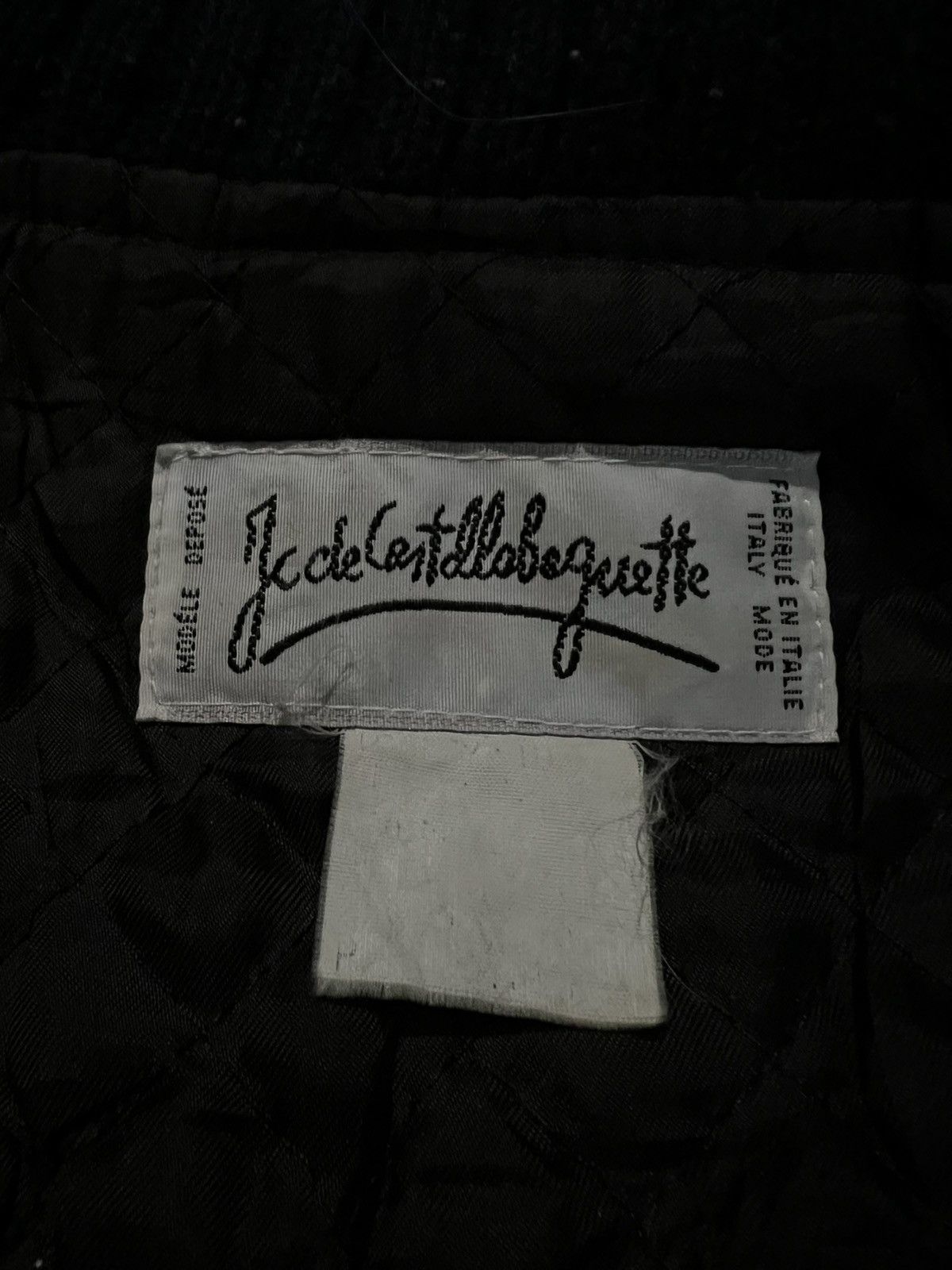 Jean Charles De Castelbajac VERY RARE VINTAGE JACKET LEATHER JEAN CHARLES DE CASTELBAJAC Size US L / EU 52-54 / 3 - 6 Thumbnail