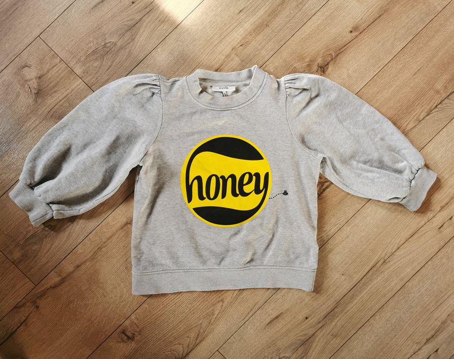 Ganni on sale honey sweatshirt