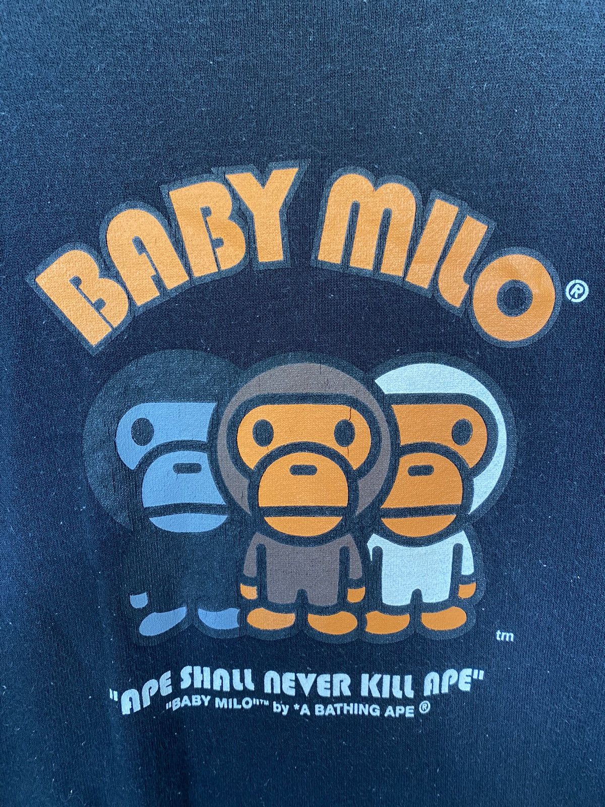 Bape 2006 Bape Baby Milo Reversible sweatshirt Size US M / EU 48-50 / 2 - 3 Thumbnail