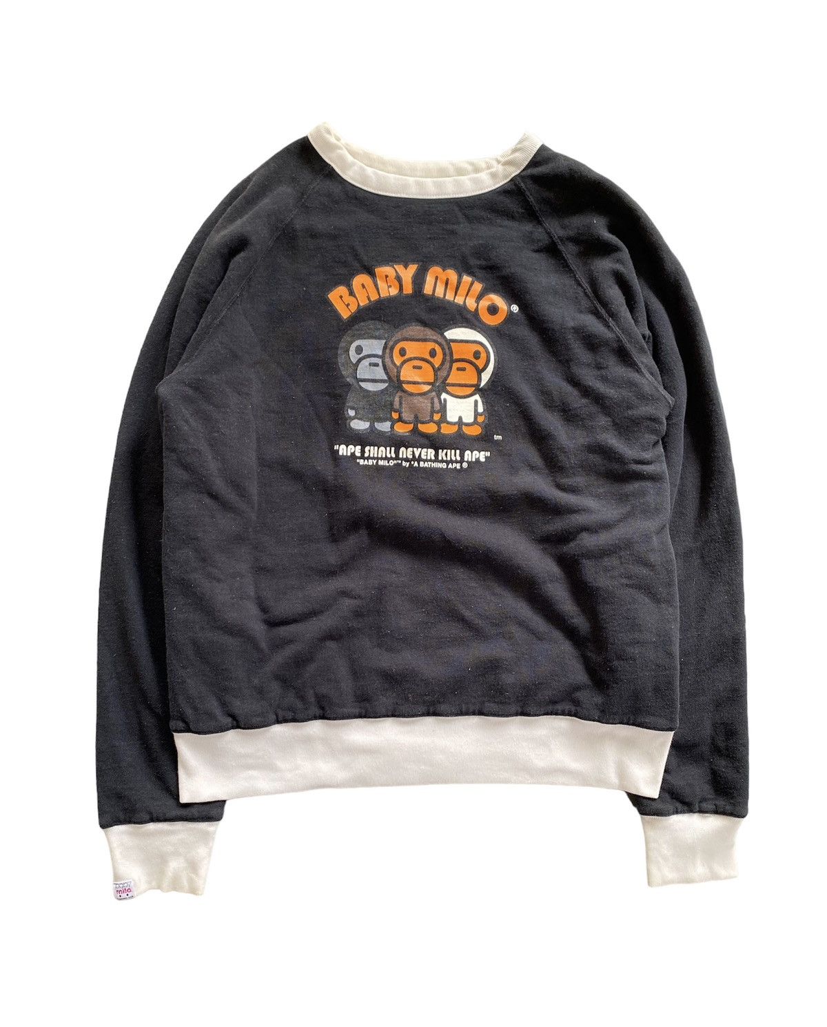 Bape 2006 Bape Baby Milo Reversible sweatshirt Size US M / EU 48-50 / 2 - 1 Thumbnail