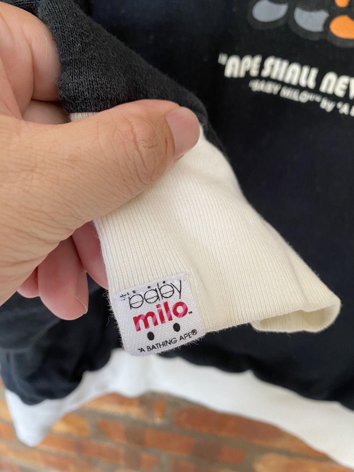 Bape 2006 Bape Baby Milo Reversible sweatshirt Size US M / EU 48-50 / 2 - 6 Thumbnail